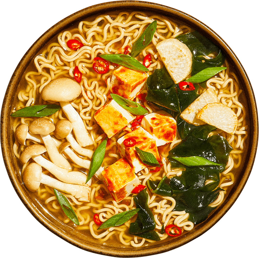 Spicy Red Miso Cup Ramen by immi