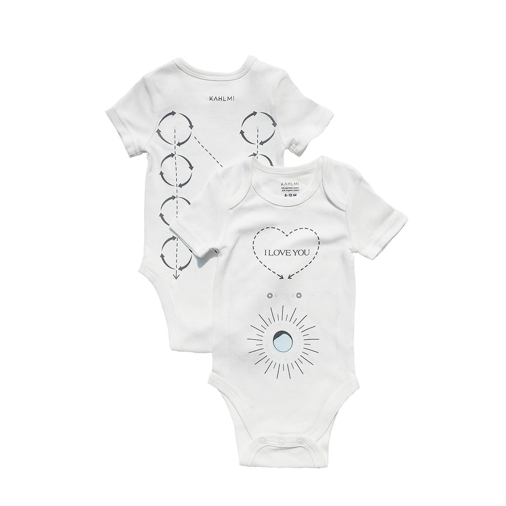 Massage Me! Onesie (0-6 months) by Kahlmi