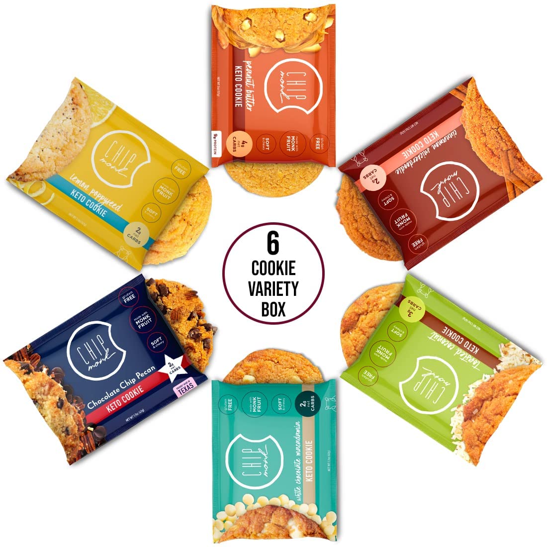 Keto Cookies by ChipMonk Baking