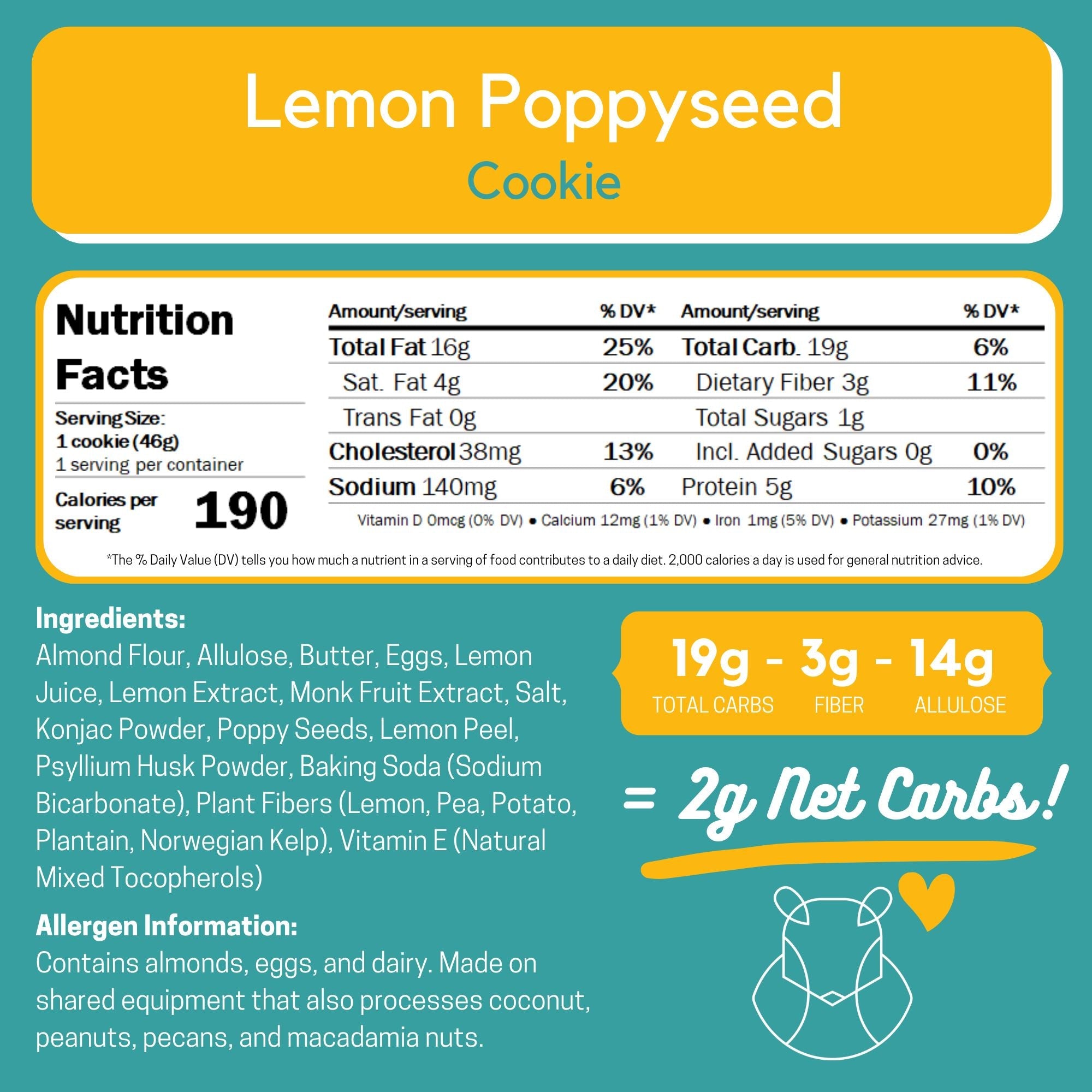 Keto Cookies by ChipMonk Baking