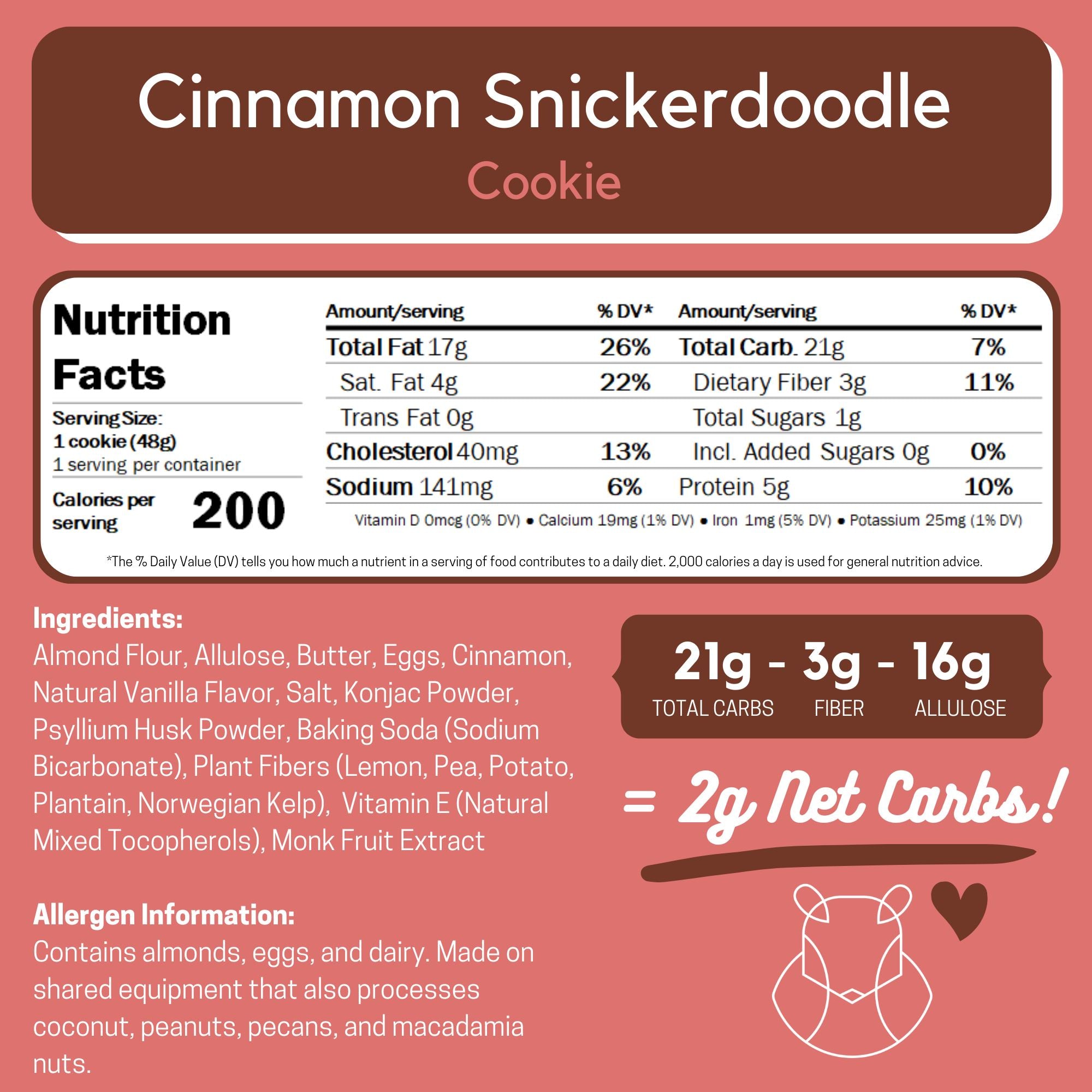 Keto Cookies by ChipMonk Baking