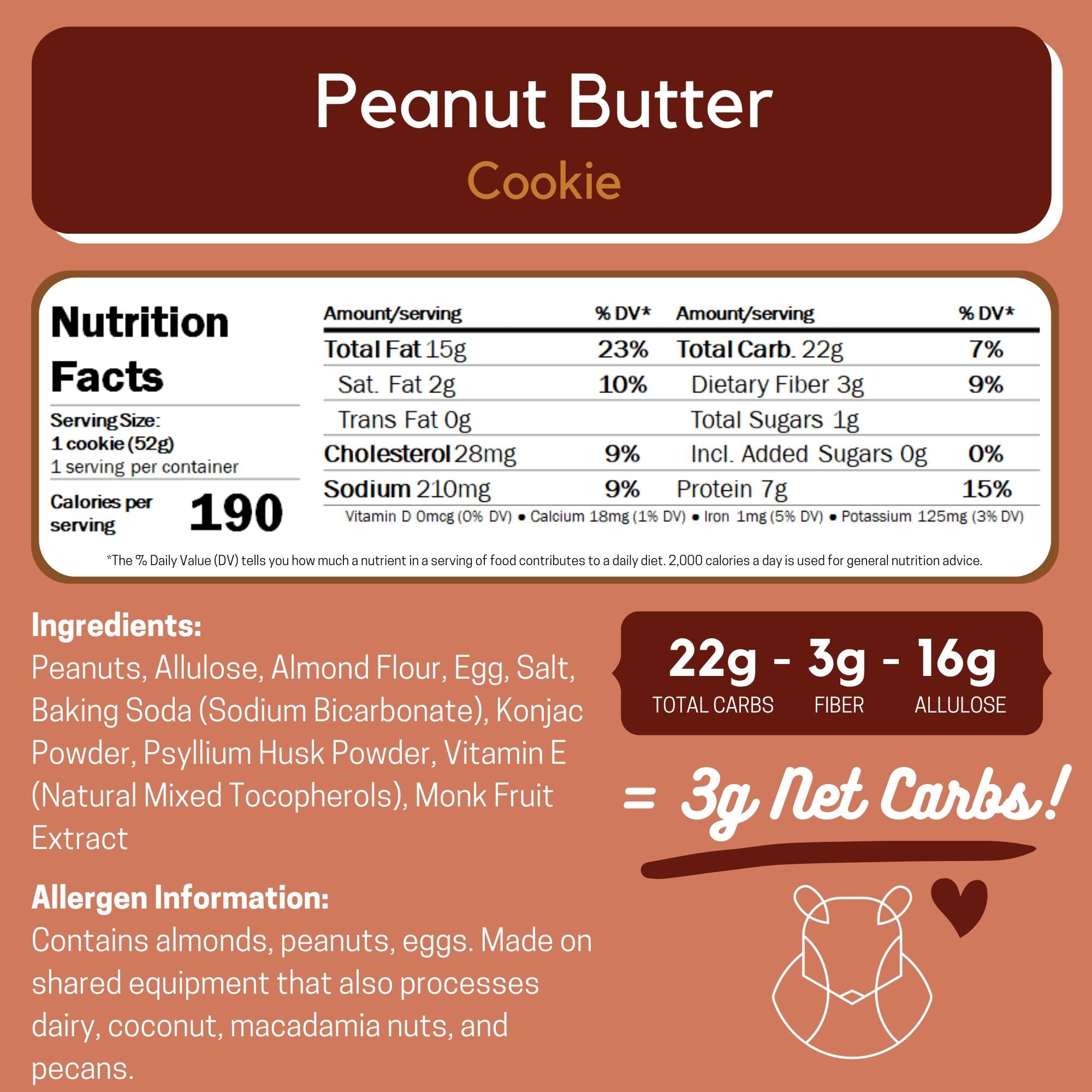 Keto Cookies by ChipMonk Baking