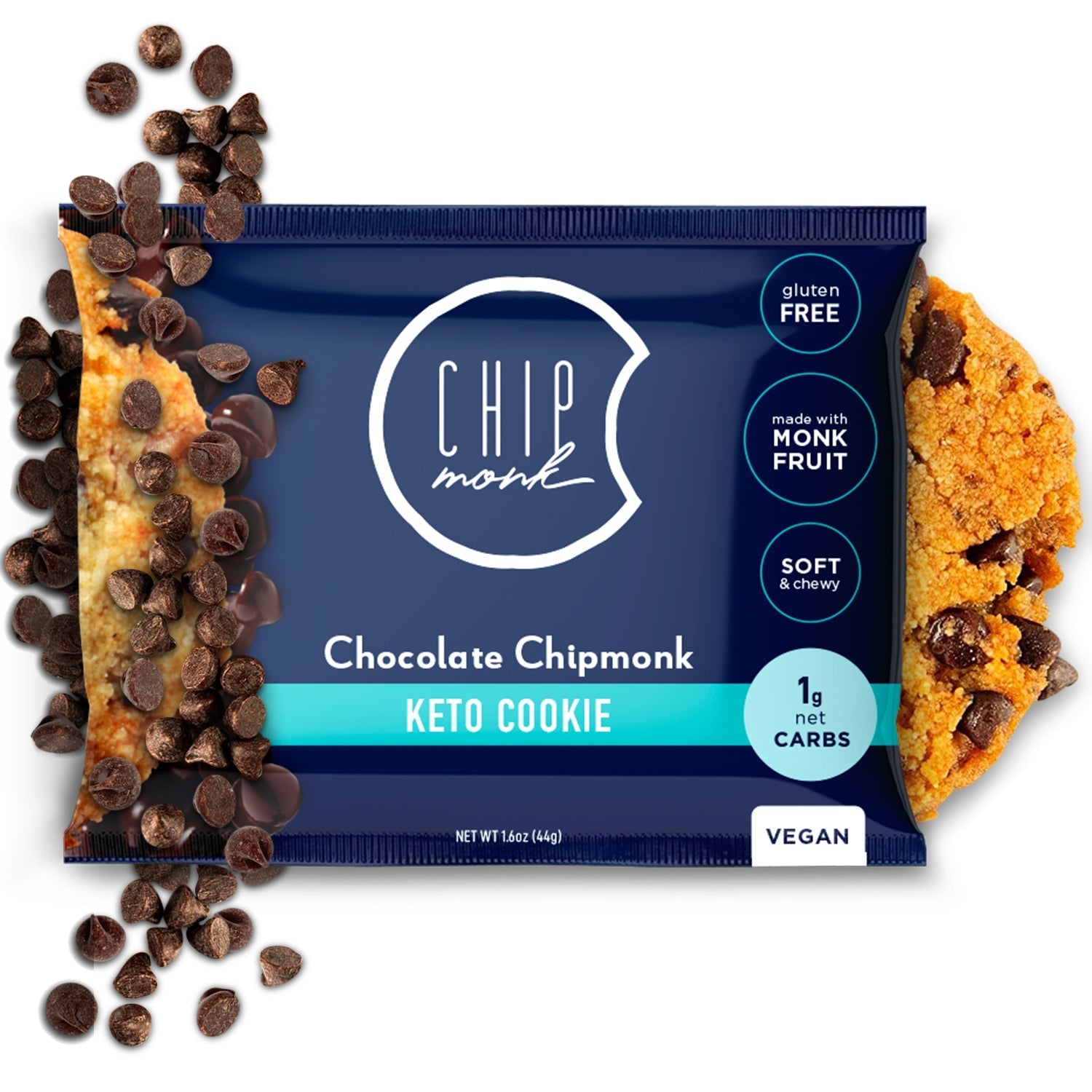 Keto Cookies by ChipMonk Baking