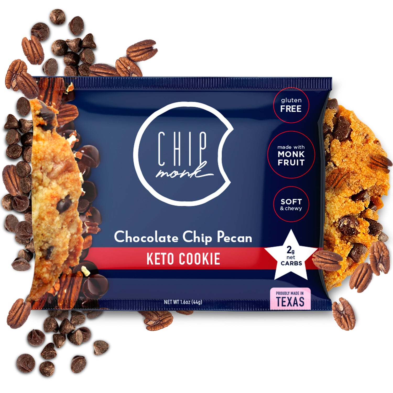 Keto Cookies by ChipMonk Baking