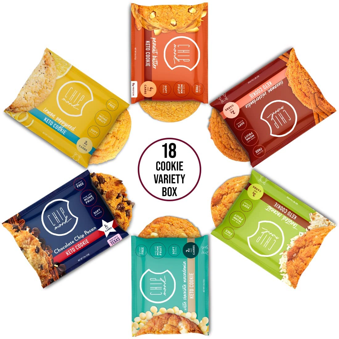 Keto Cookies by ChipMonk Baking