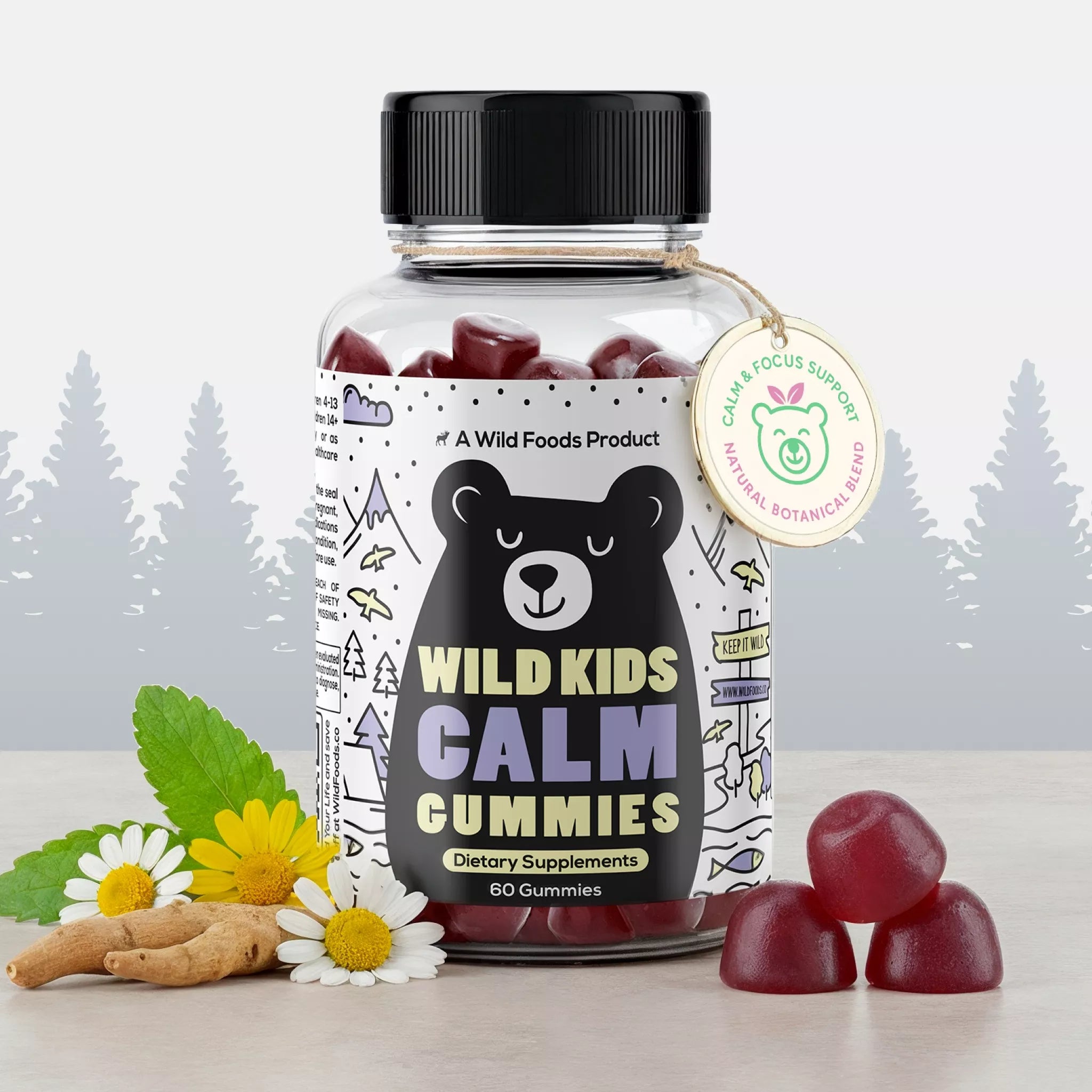 Wholesale of 60 - Wild Kids Calm Gummies