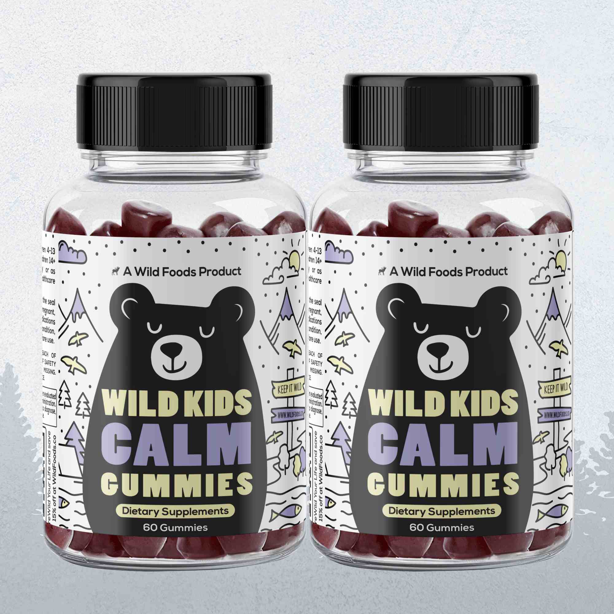 Wholesale of 60 - Wild Kids Calm Gummies