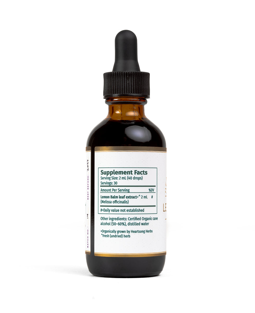 Lemon Balm Tincture