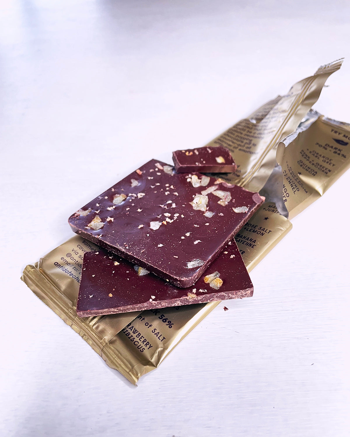 Antidote Chocolate LOLA: LEMON + LICORICE 84% - 12 Bars by Farm2Me
