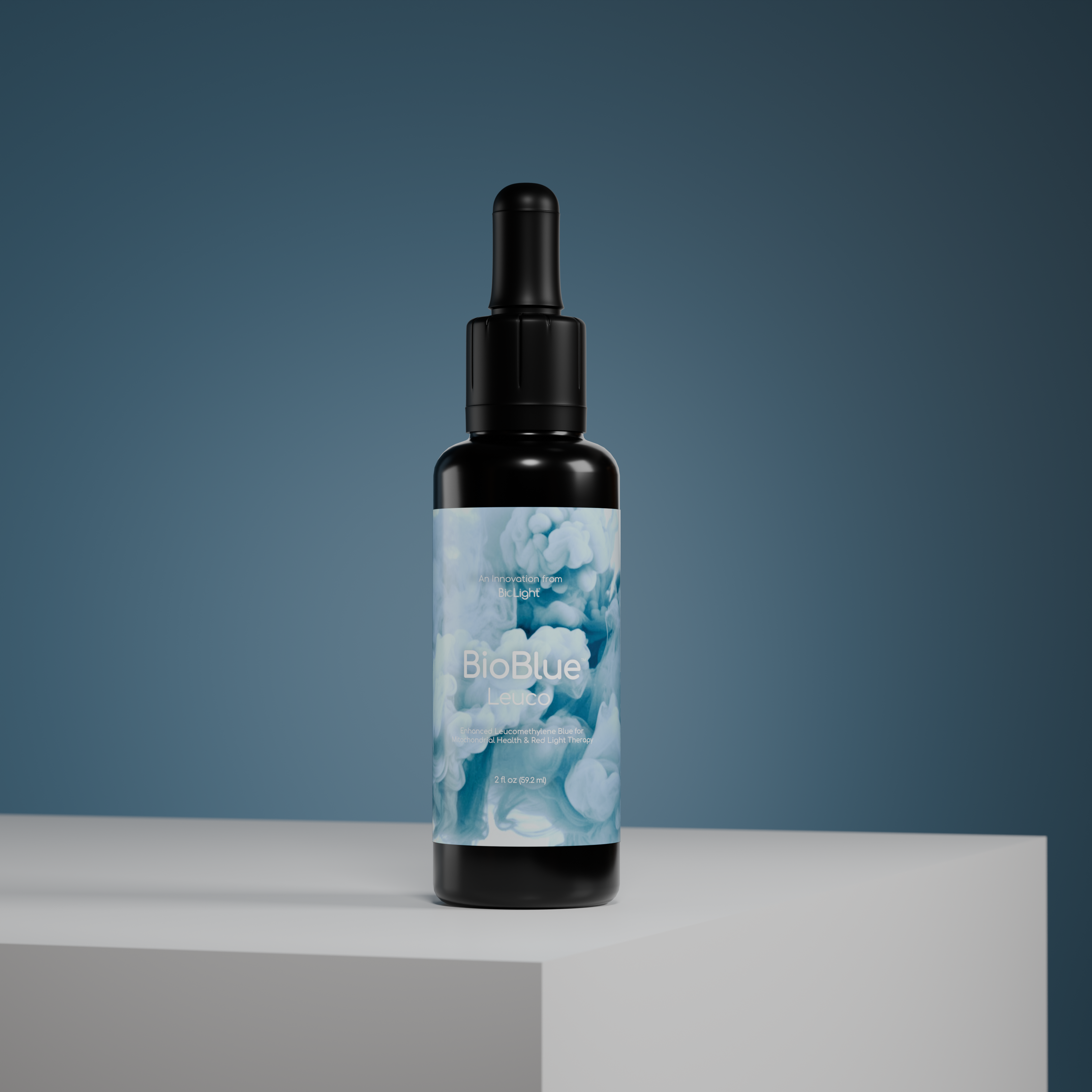BioBlue Leuco – Rapidly Absorbed Leucomethylene Blue for Enhanced Brain & Mitochondrial Support | Red Light Therapy Synergist - USP Grade
