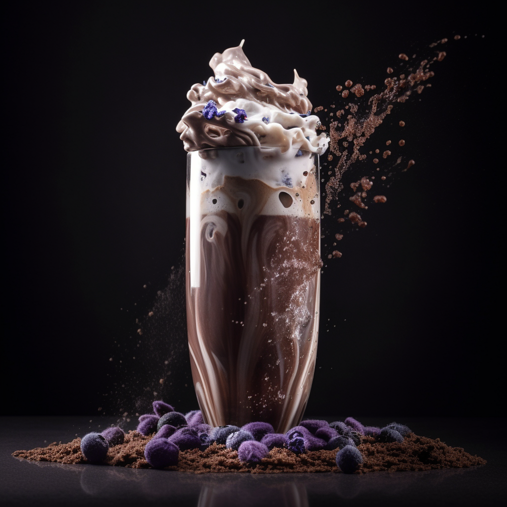 Midnight Blueberry Mocha
