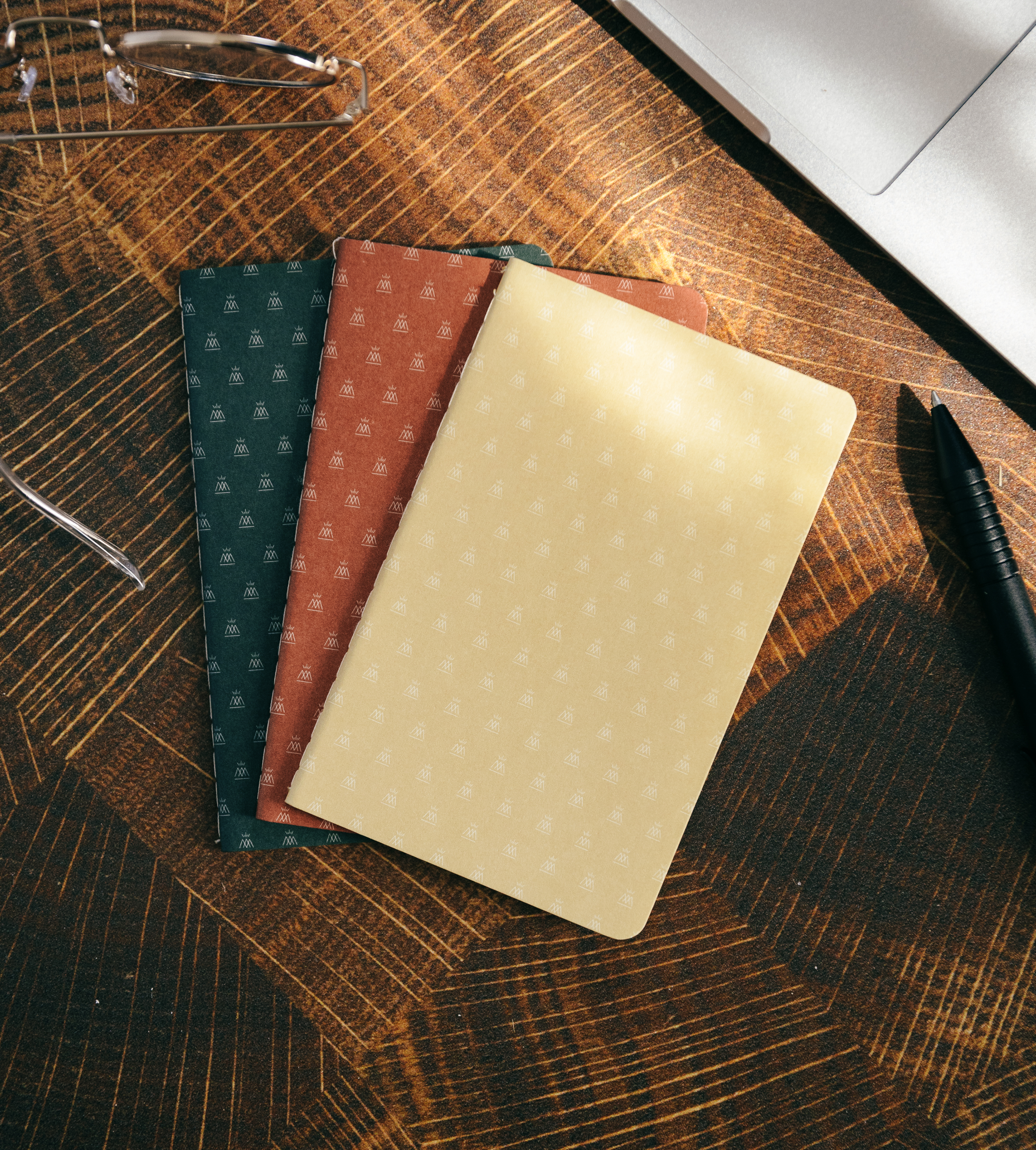 3 Pack - Bulleted Mini Journals by Monk Manual