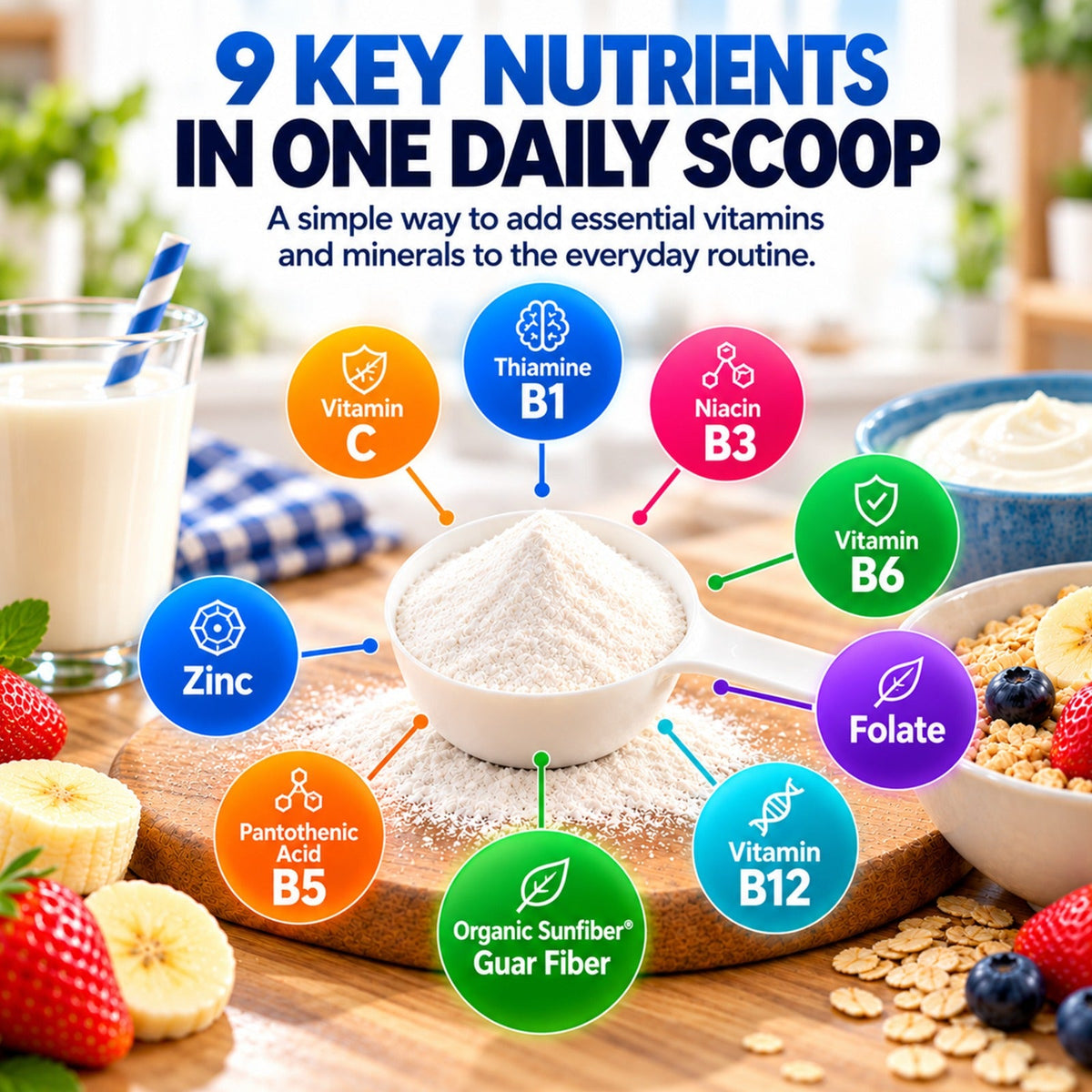 Tasteless Multivitamin Powder for Kids