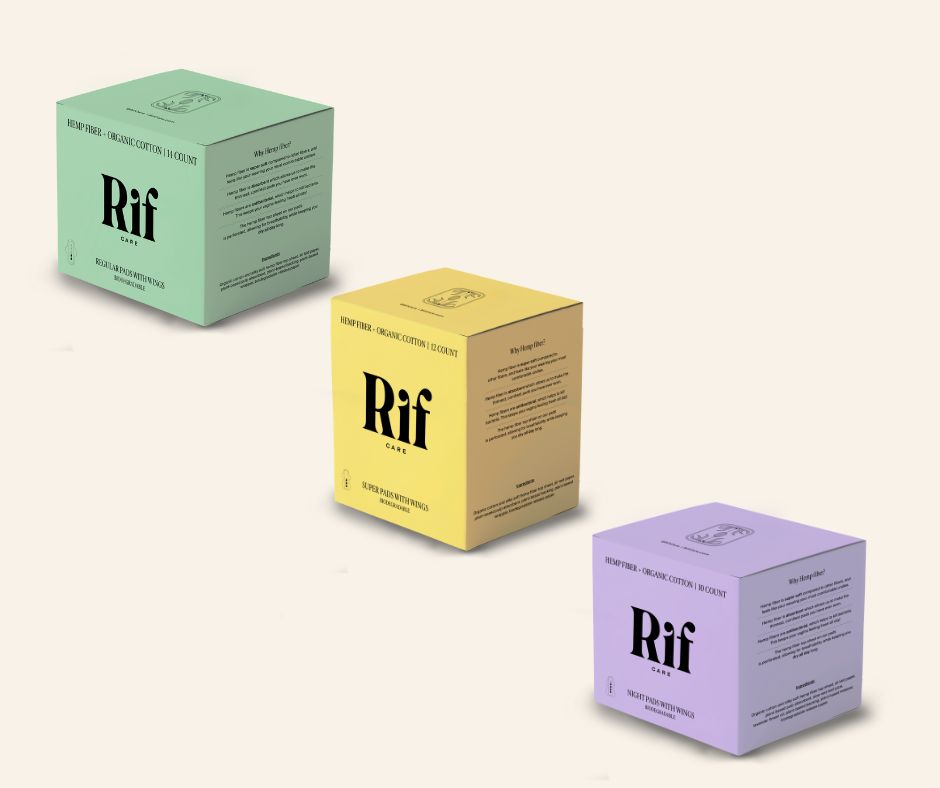 Organic Pads with Wings - Multipack Bundle by Rif care