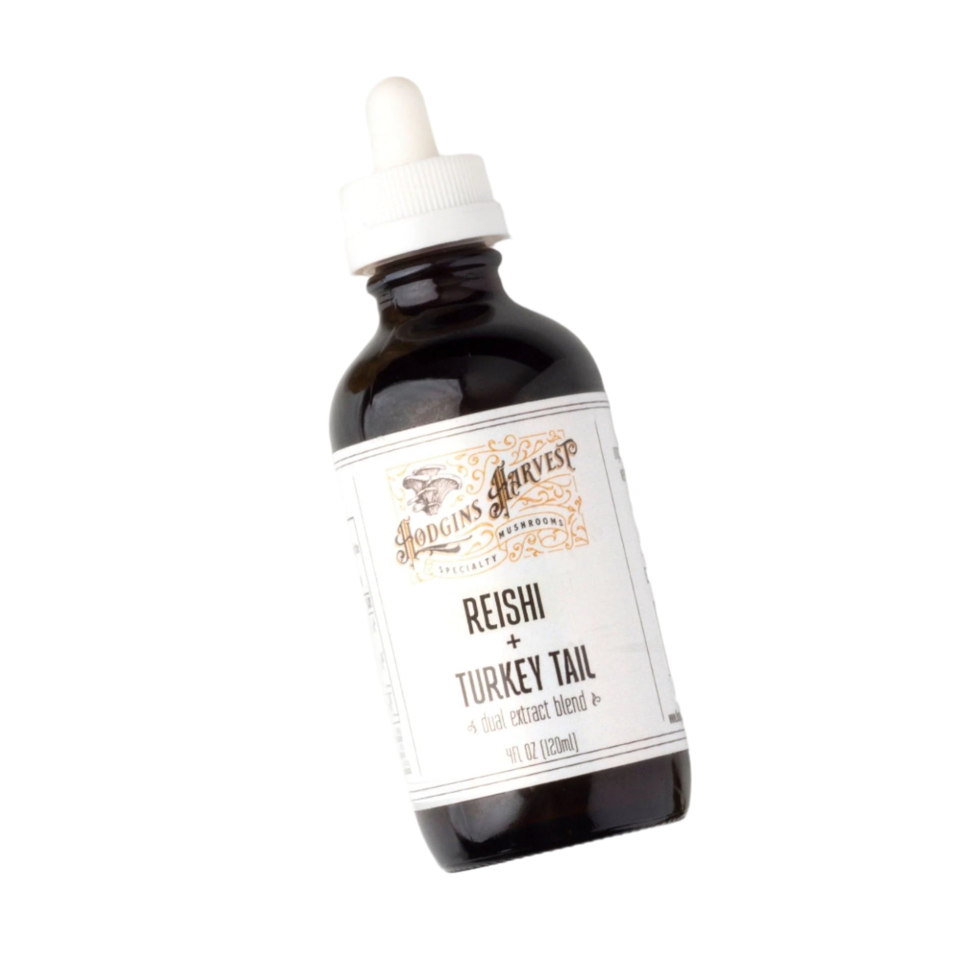 Reishi + Turkey Tail Dual Extract Tincture by Hodgins Harvest