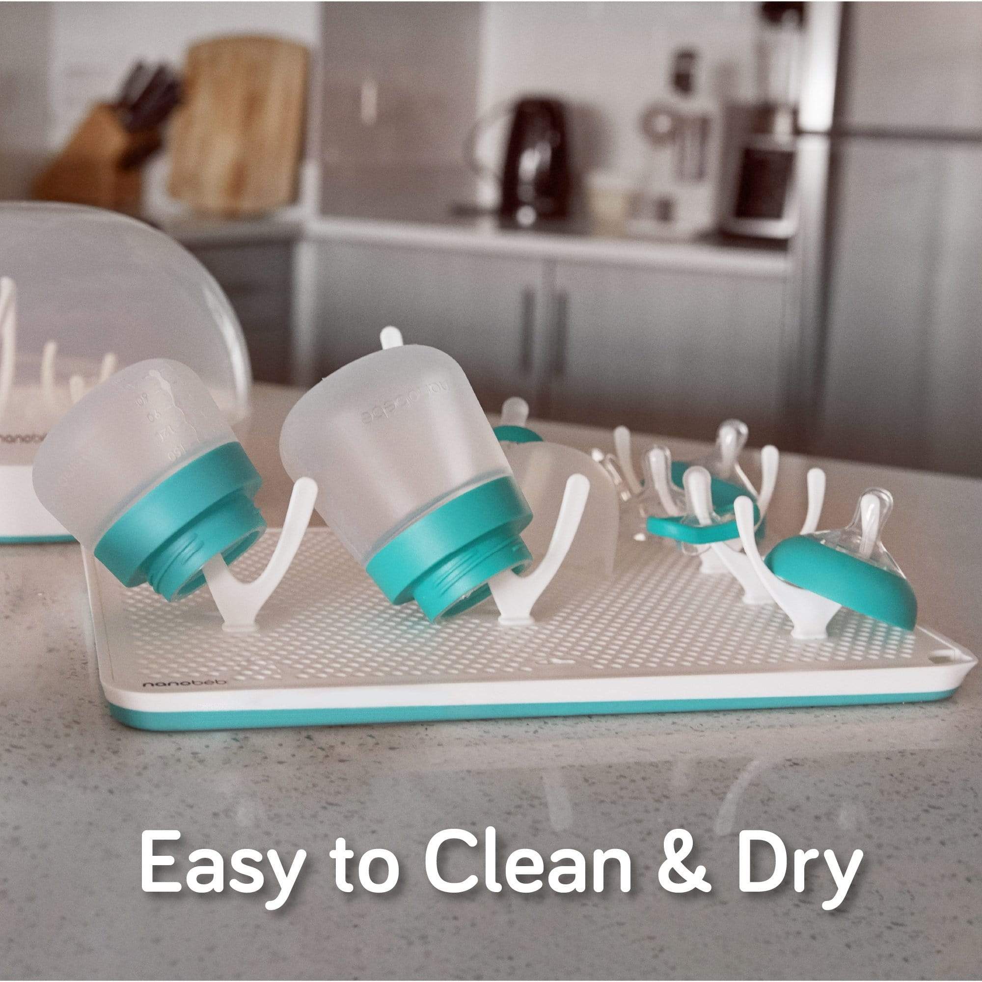 9oz Flexy Silicone Baby Bottle by Nanobébé US