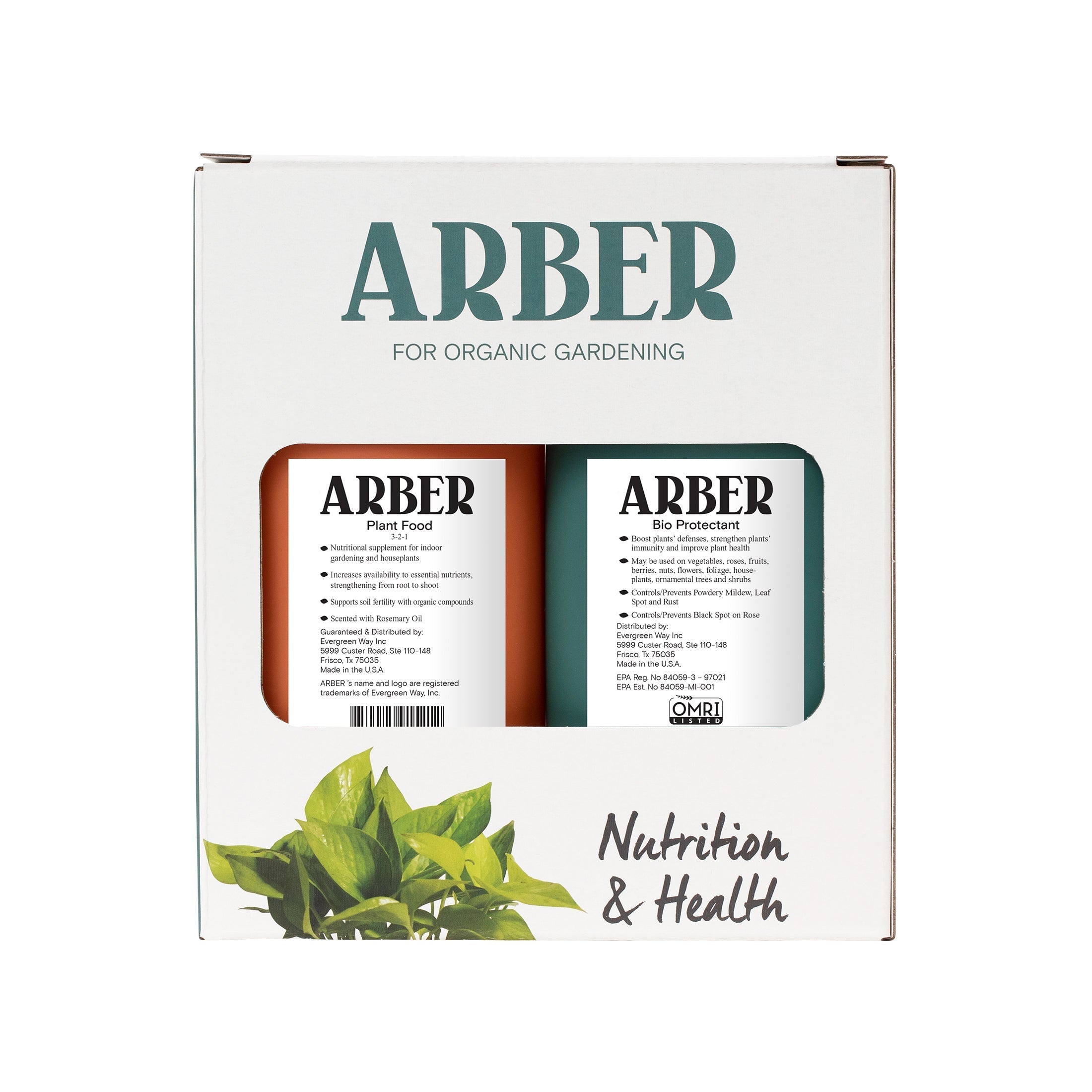 Organic Nutrition & Health Starter Set by Arber