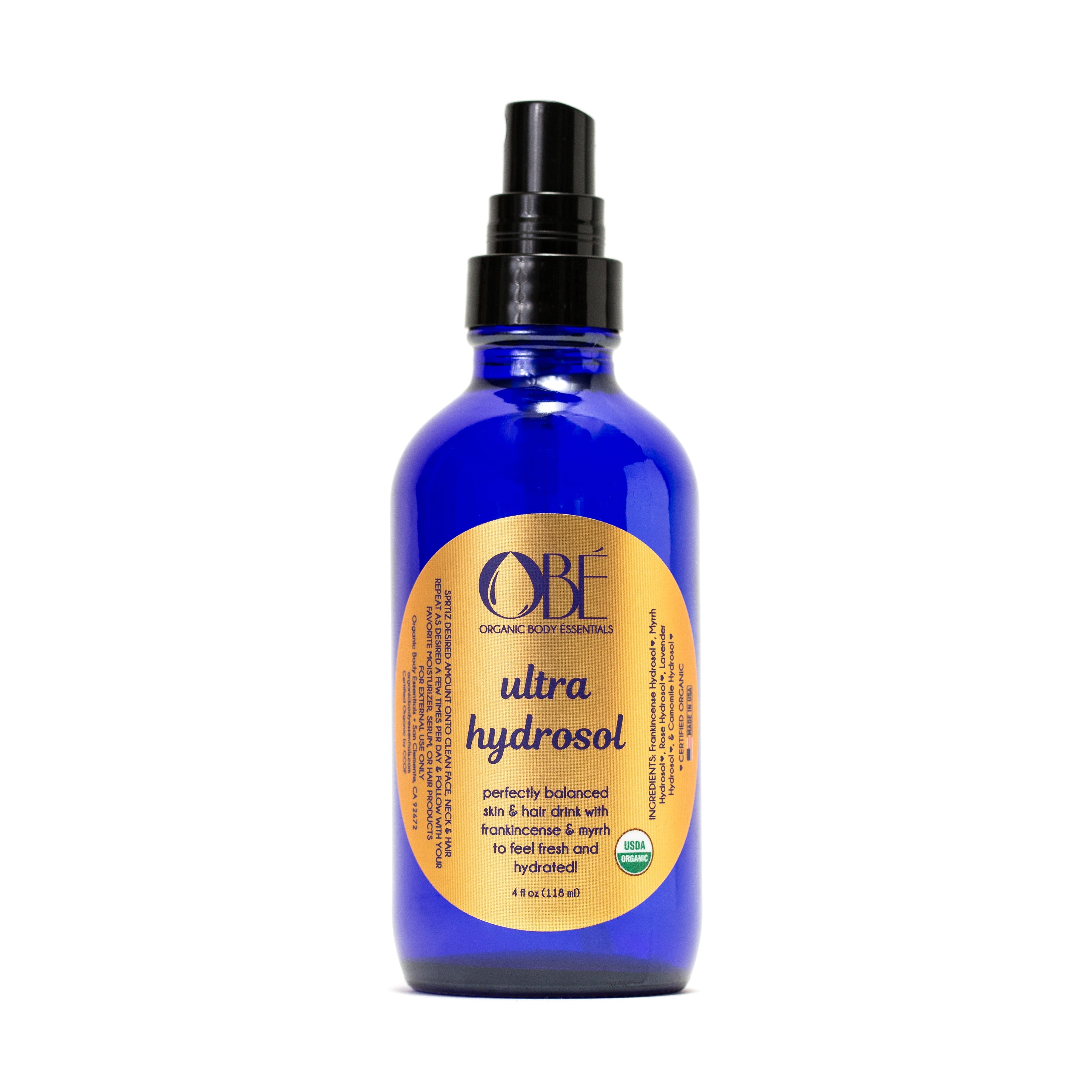 Organic Hydrosol - Ultimate Skin & Hair Mist