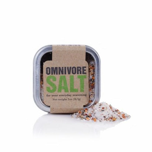 Omnivore Salt 2 oz. Tin - 6 Tins x 2 oz case by Farm2Me