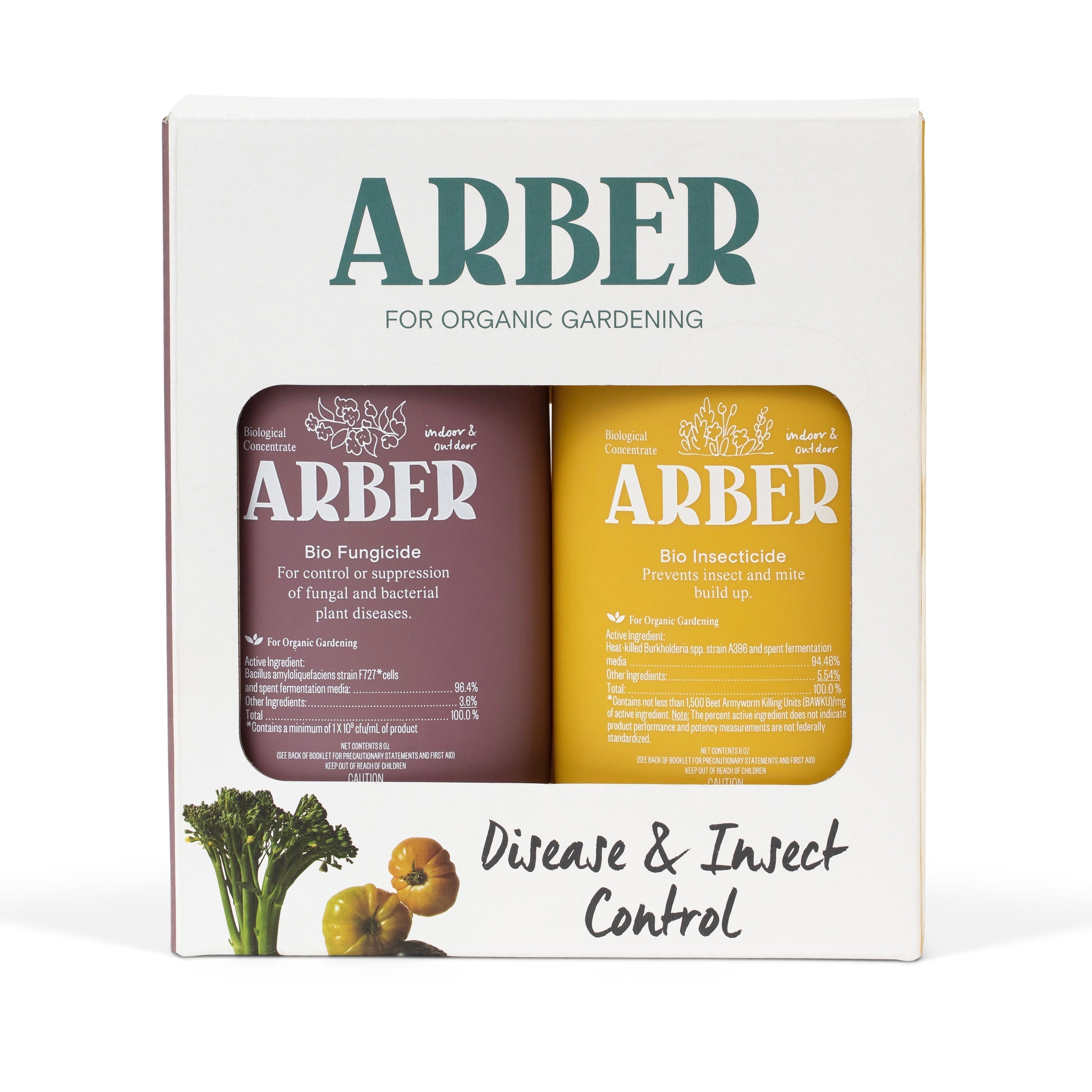 Organic Disease & Insect Control Starter Set by Arber