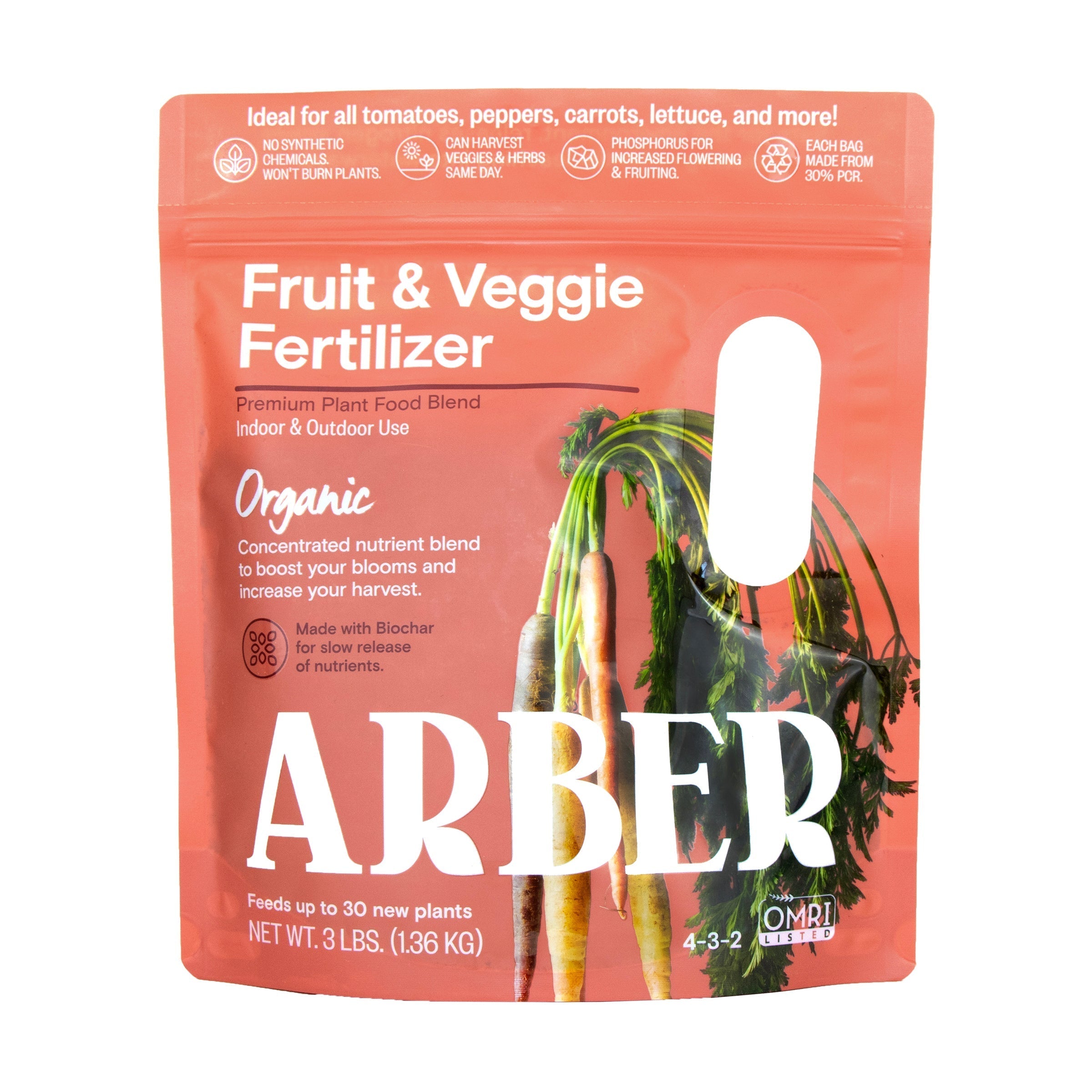 Organic Fruit & Veggie Fertilizer by Arber