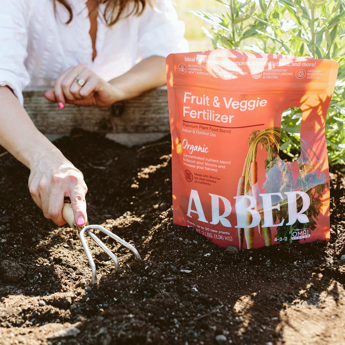 Organic Fruit & Veggie Fertilizer by Arber