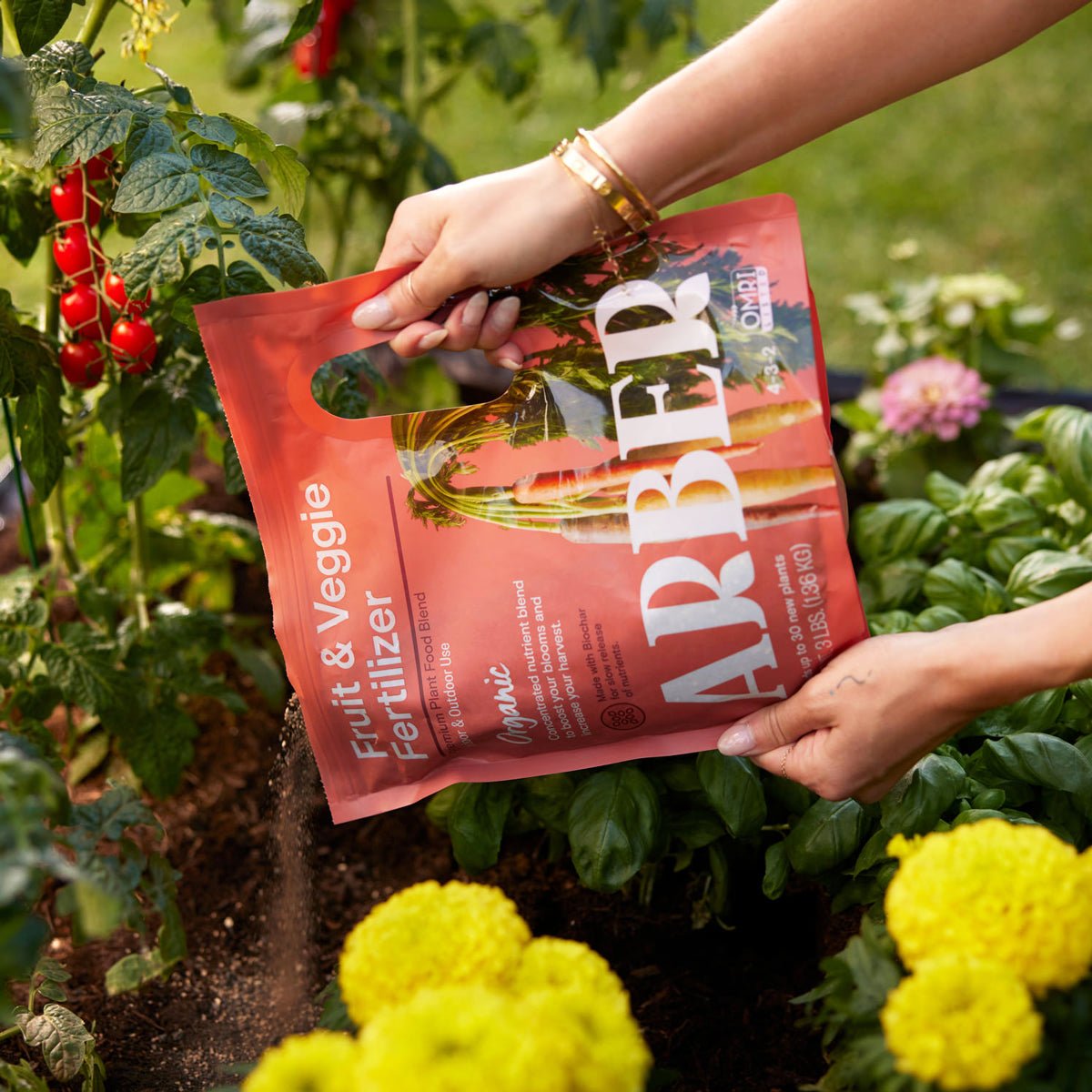 Organic Fruit & Veggie Fertilizer by Arber