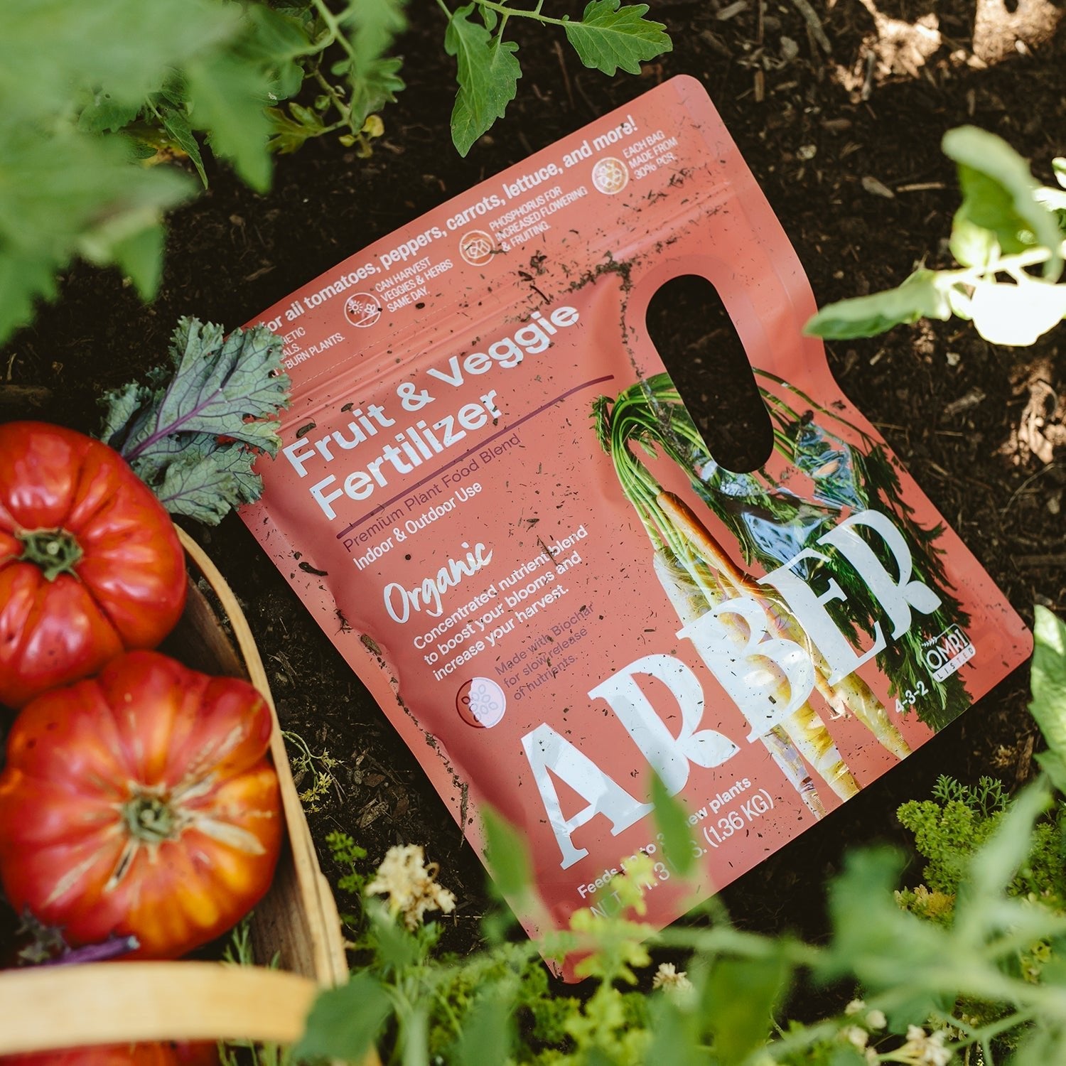 Organic Fruit & Veggie Fertilizer by Arber