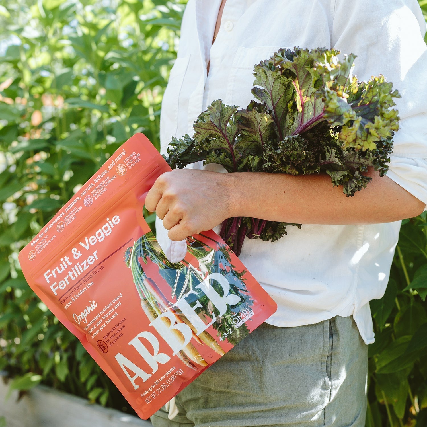 Organic Fruit & Veggie Fertilizer by Arber