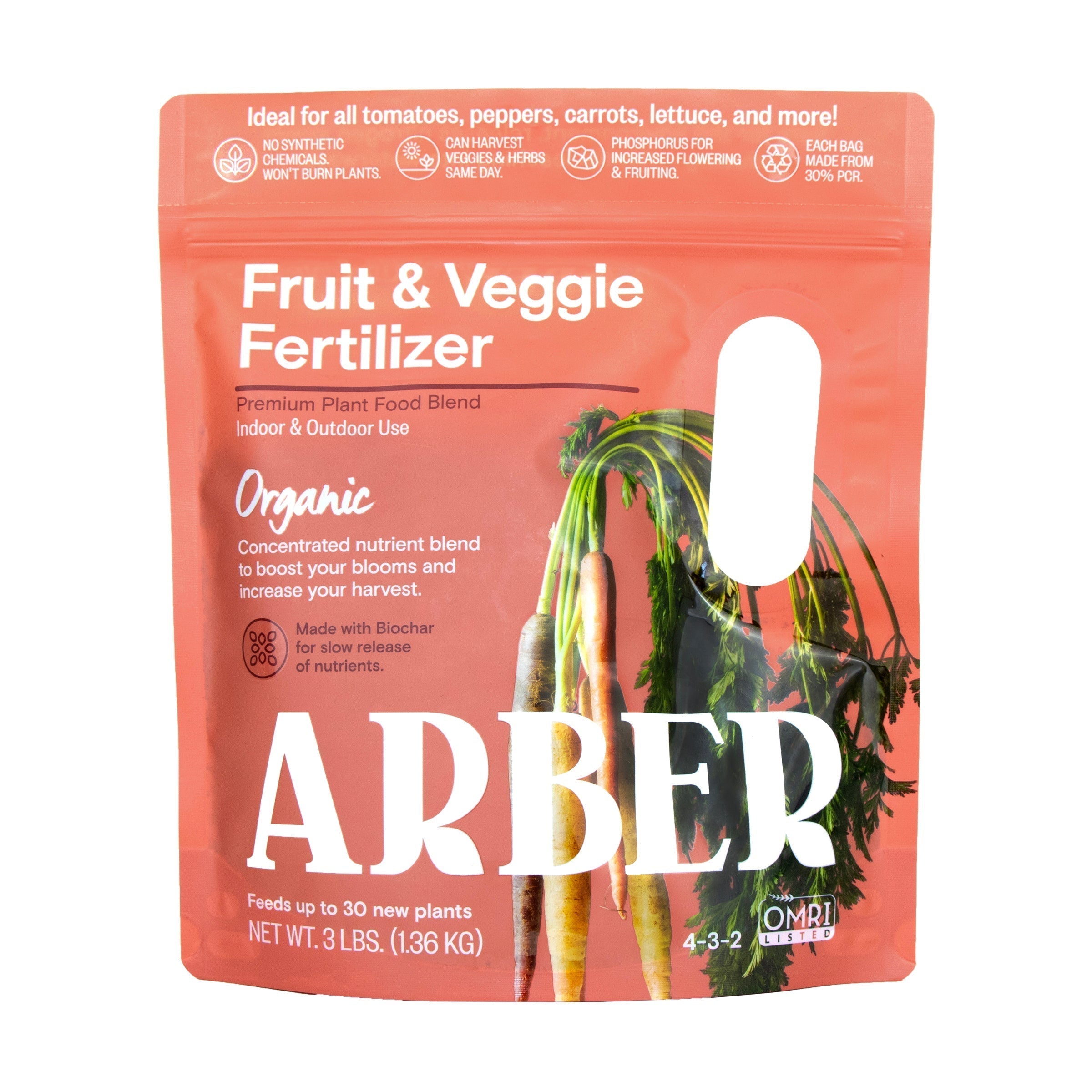 Organic Fruit & Veggie Fertilizer by Arber