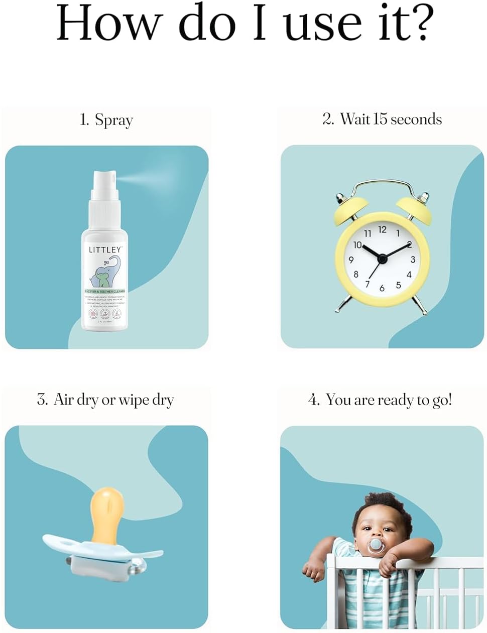 Littley Pacifier & Teether Cleaner