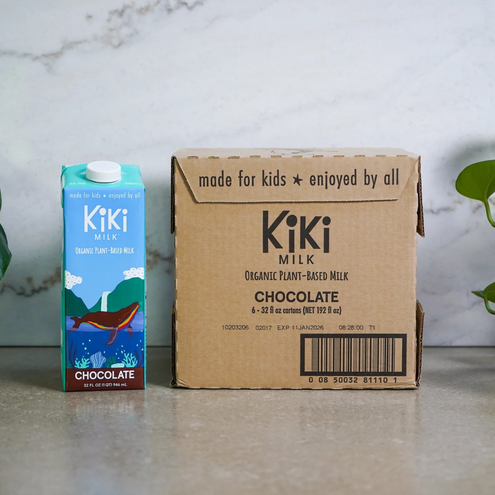 Chocolate Kiki Milk • 32 fl oz • Pack of 6 by Kiki Milk