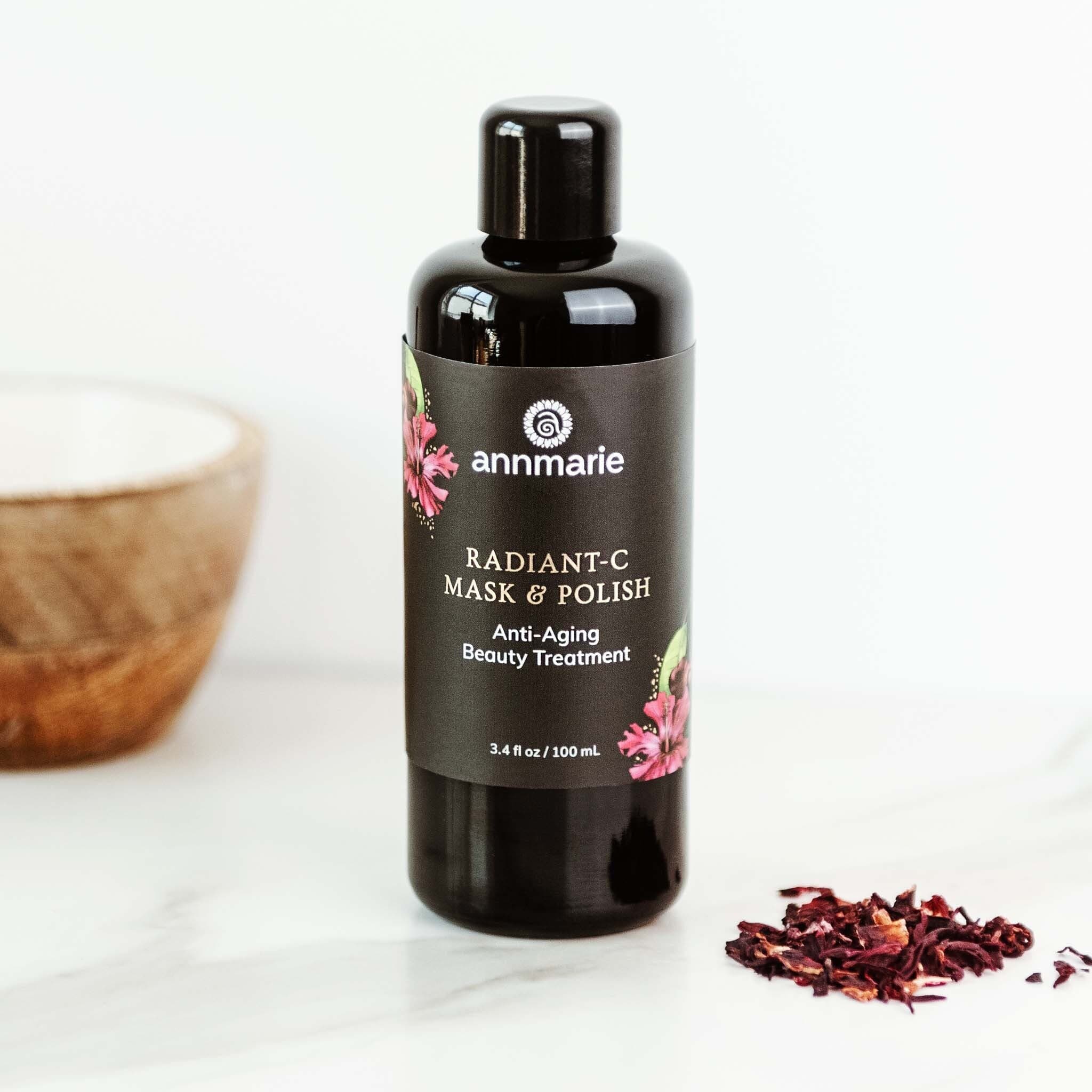 Radiant-C Mask & Polish with Mask Treatment Bowl & Applicator Brush Set