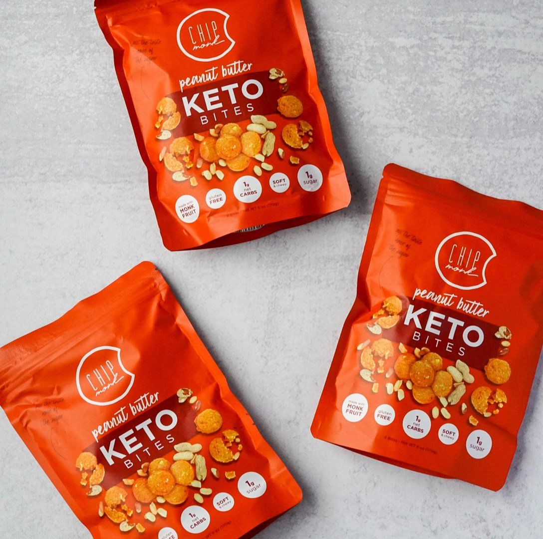 Peanut Butter Keto Cookie Bites by ChipMonk Baking