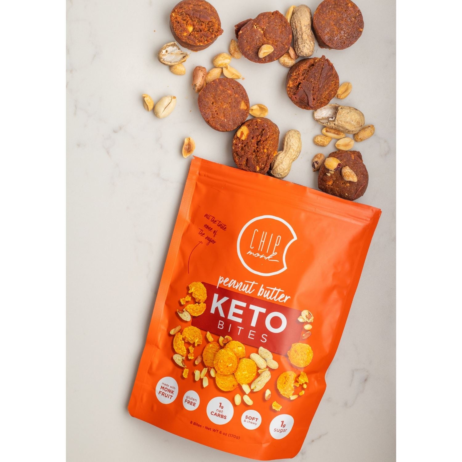 Peanut Butter Keto Cookie Bites by ChipMonk Baking