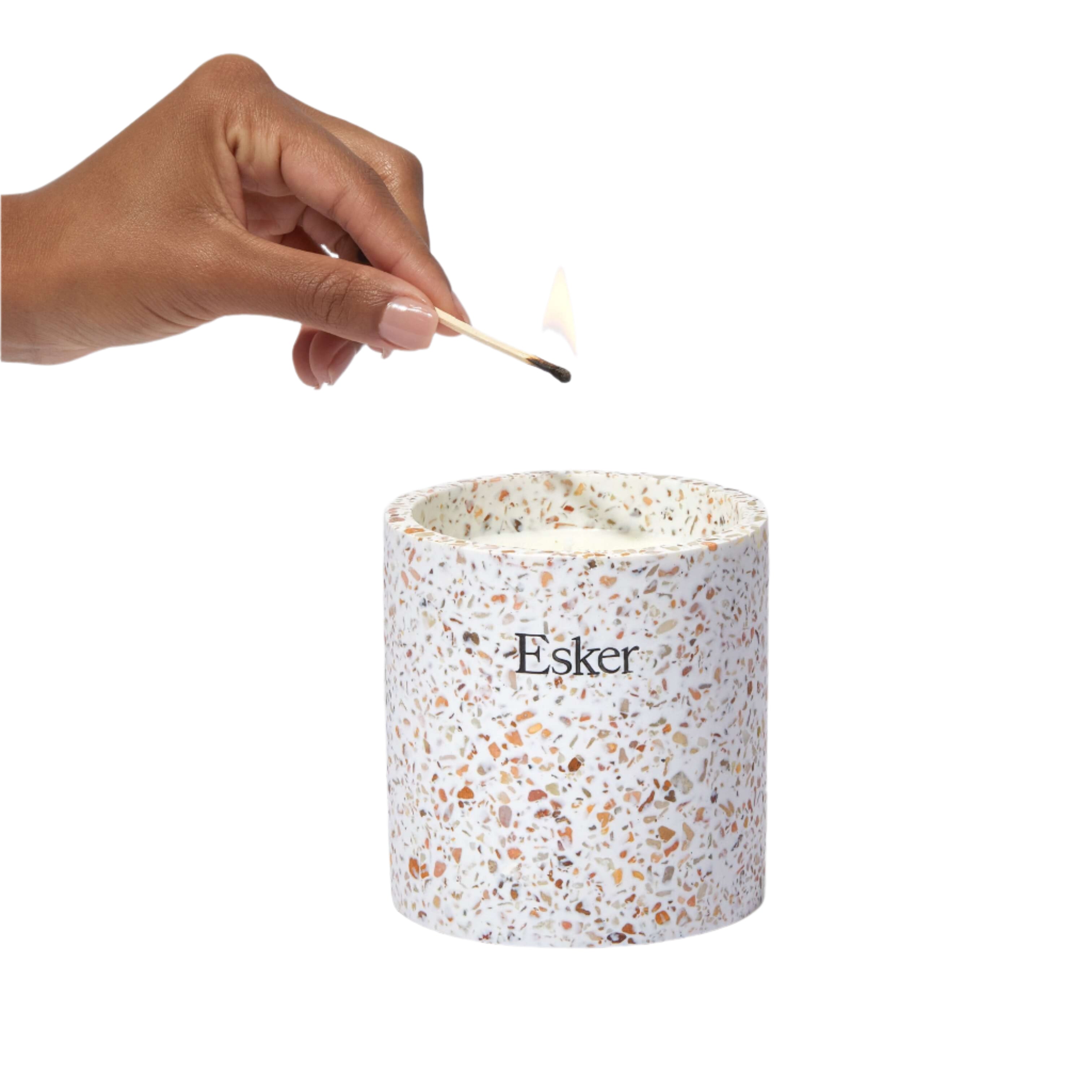 Terrazzo Plantable Candle by Esker