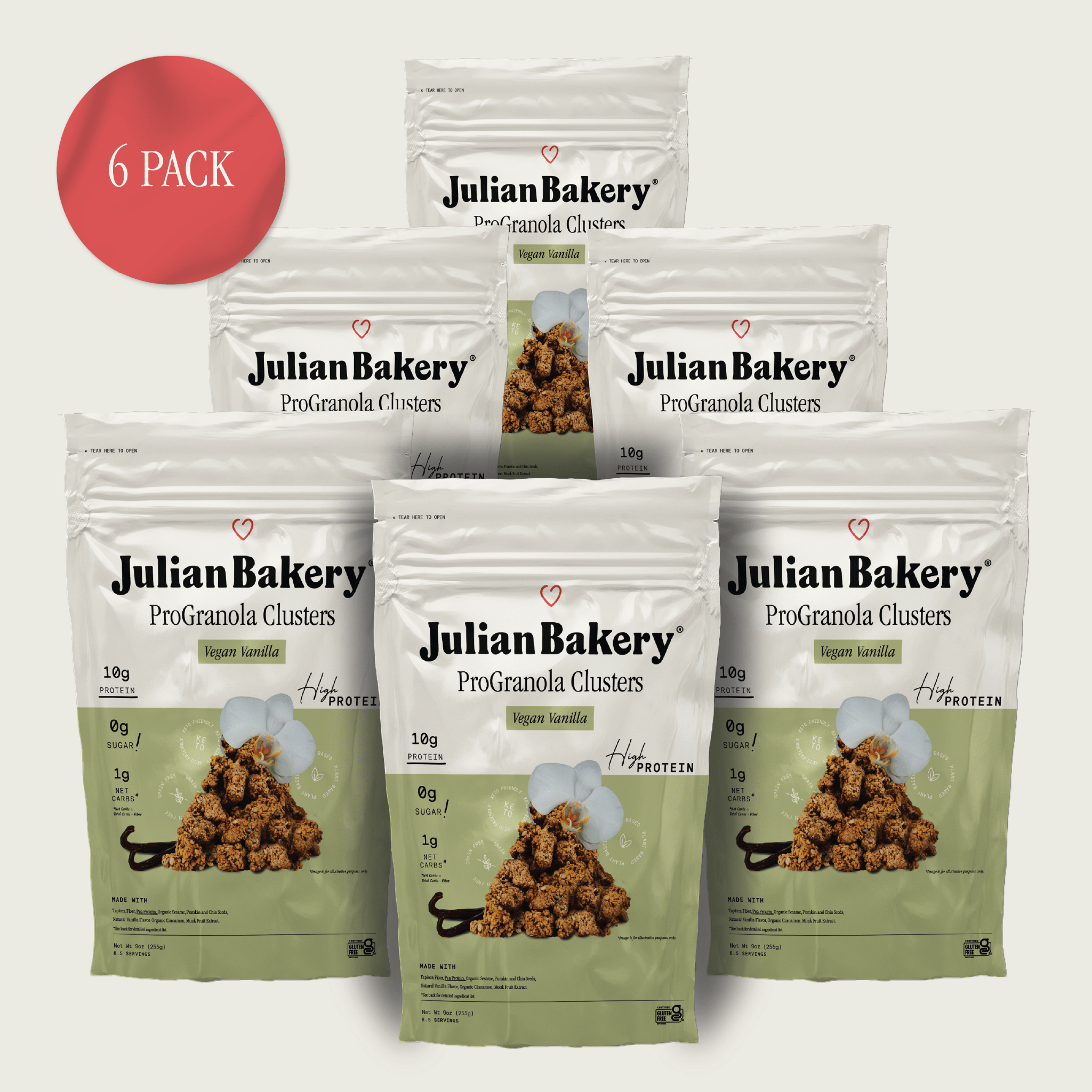 ProGranola® Vegan Vanilla Cluster 9oz