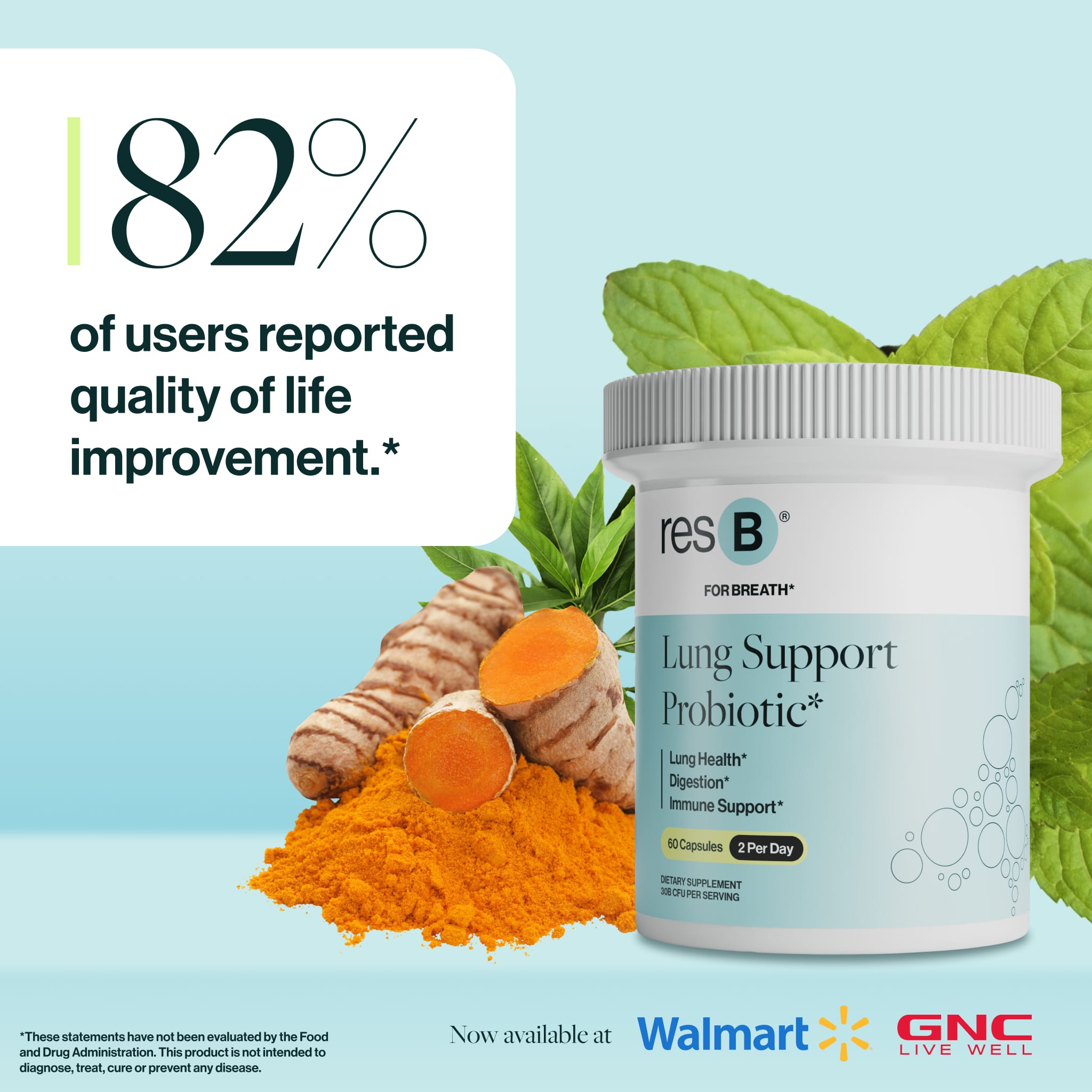 resB® Lung Support Probiotic