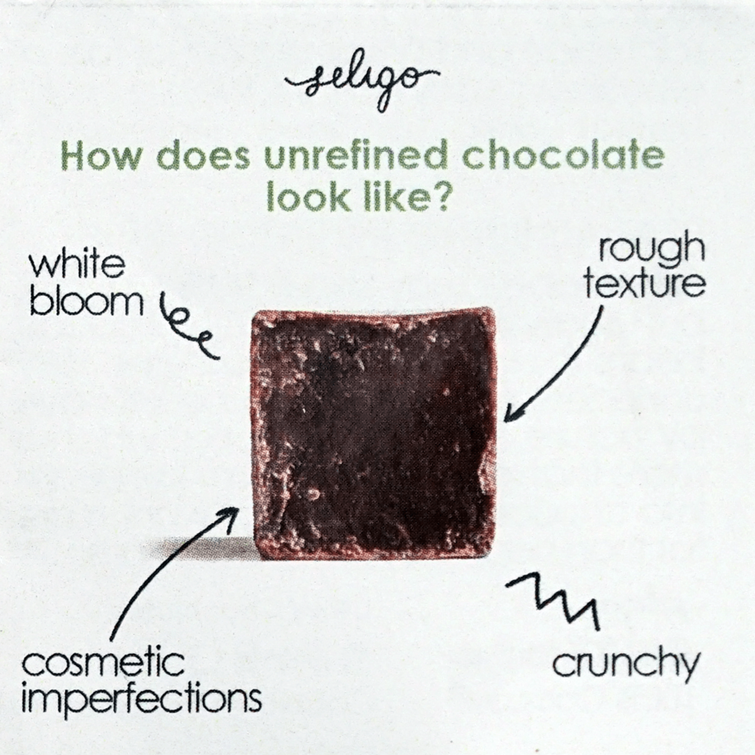 Seligo Unrefined Dark Chocolate Cubes w/ Cinnamon 70% by Farm2Me