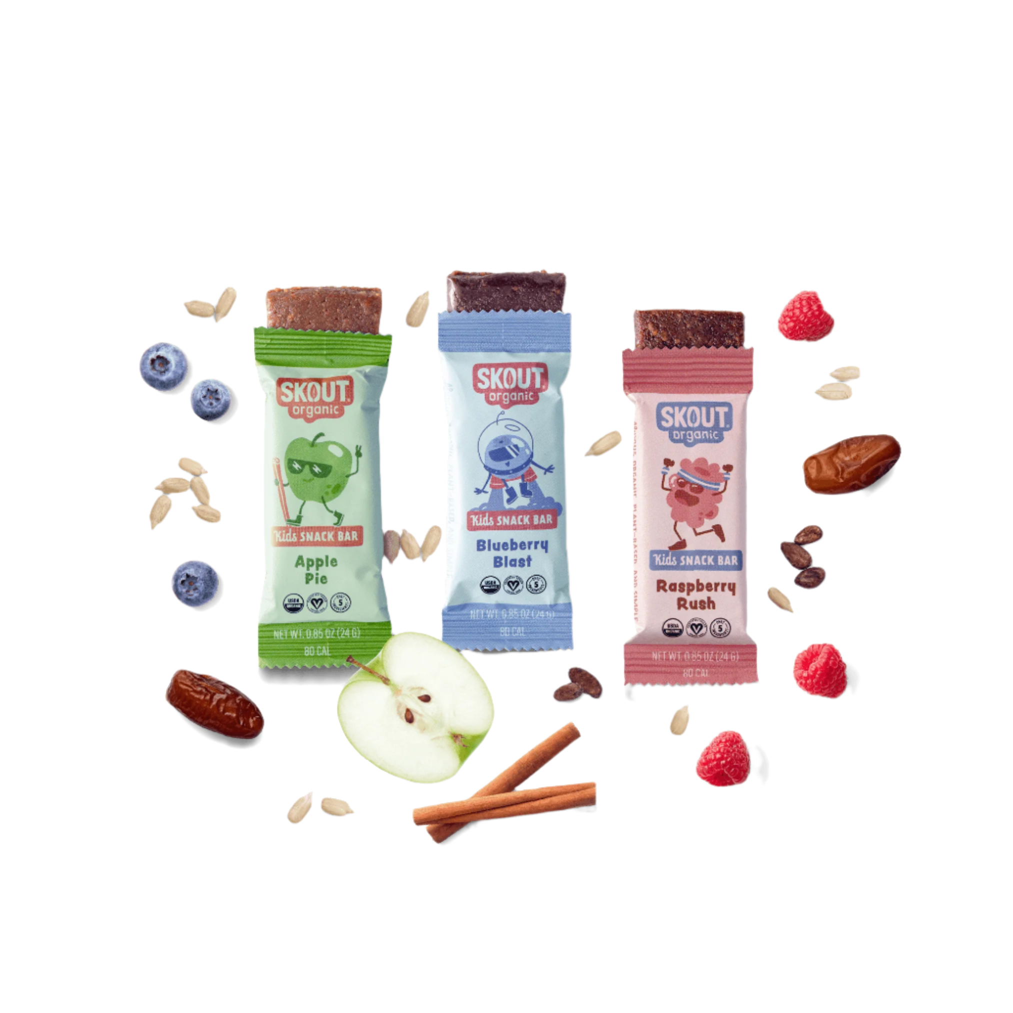 Skout Organic Kids Fruit Bar Variety Pack by Skout Organic