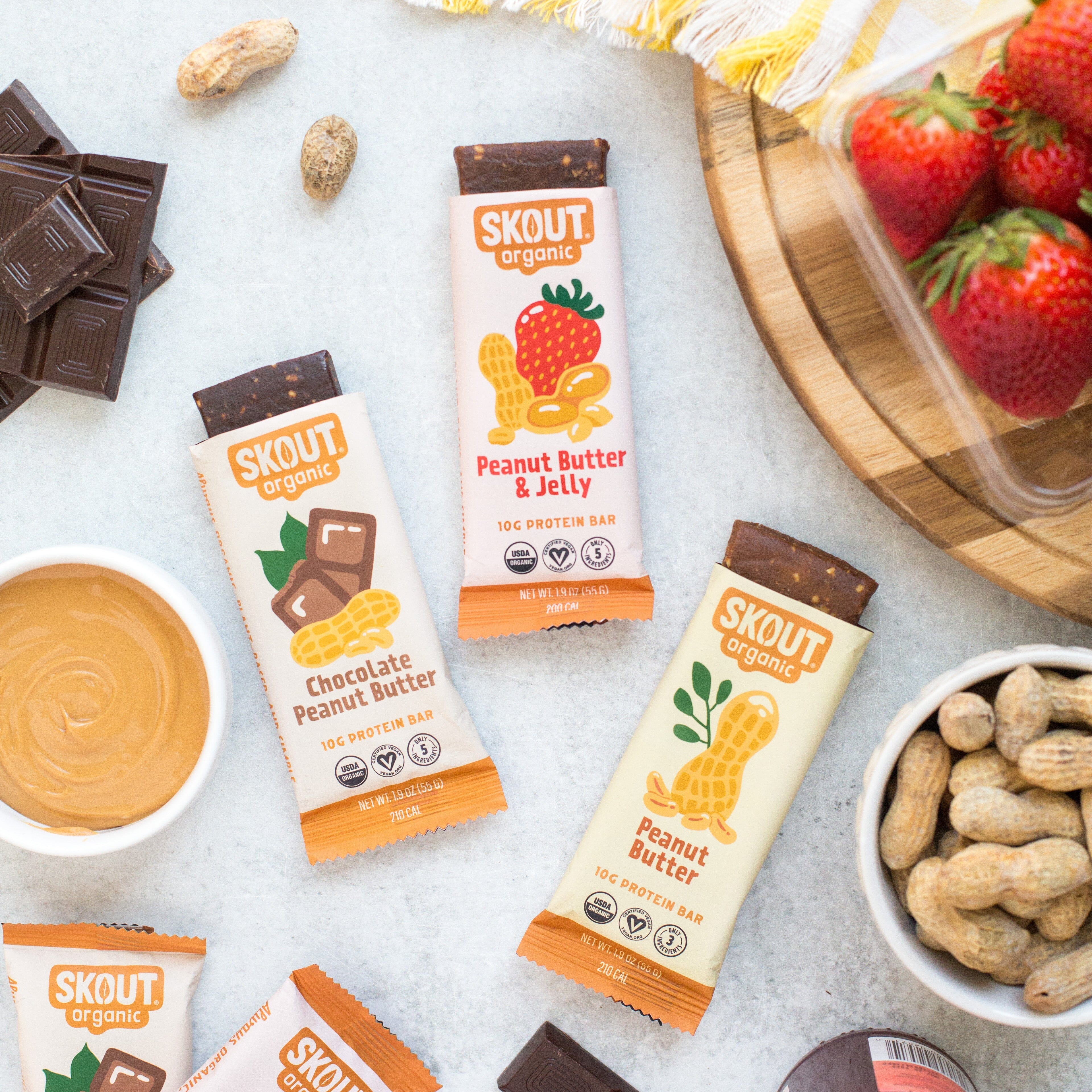 Skout Organic Protein Bar Sample Pack by Skout Organic