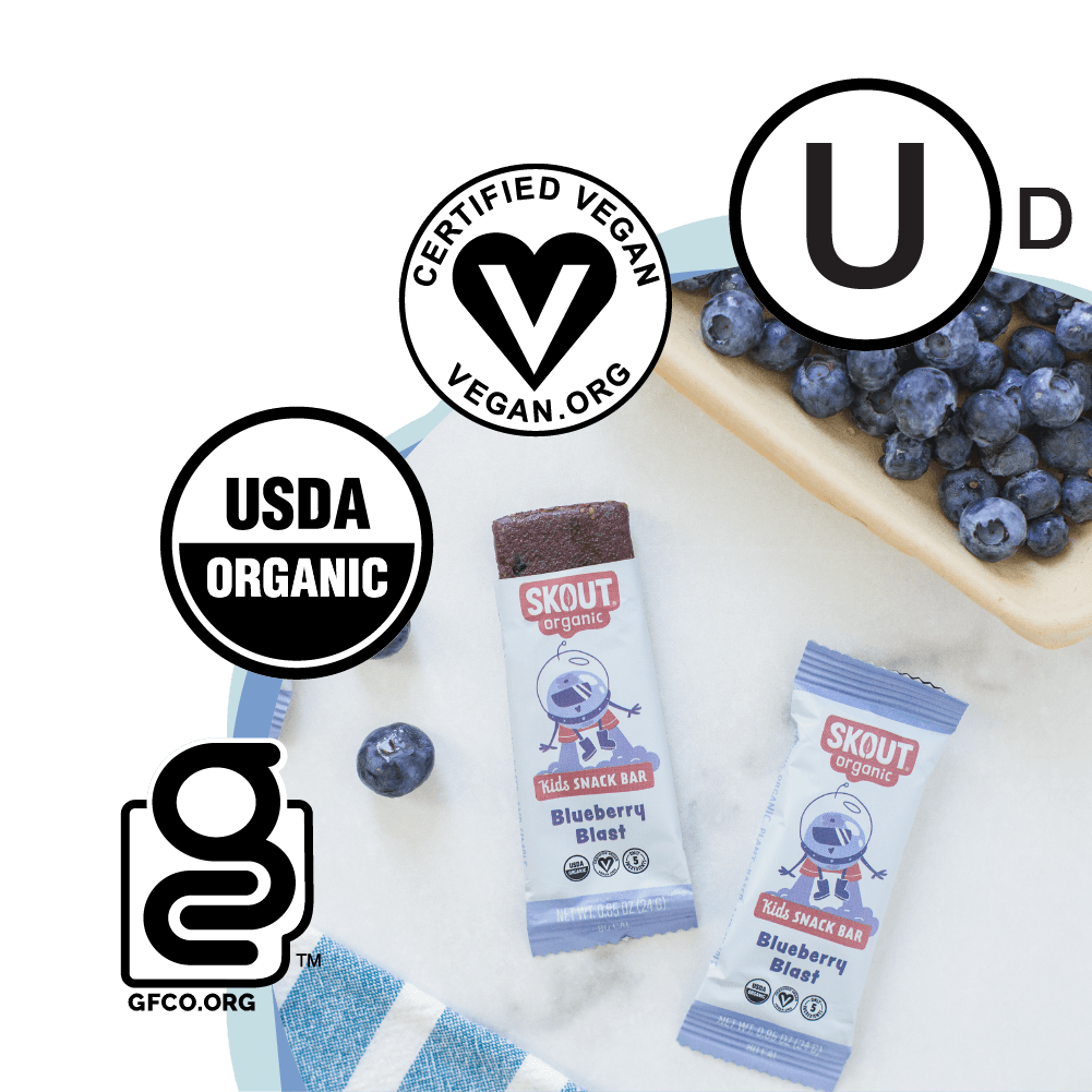 Skout Organic Small Batch Kids Bar Variety Pack - 36 Pack by Skout Organic