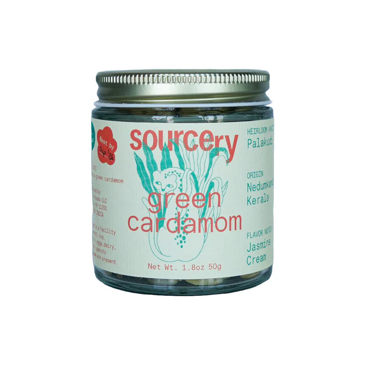 Sourcery Green Cardamom Jars - 6 Jars x 1 Case by Farm2Me