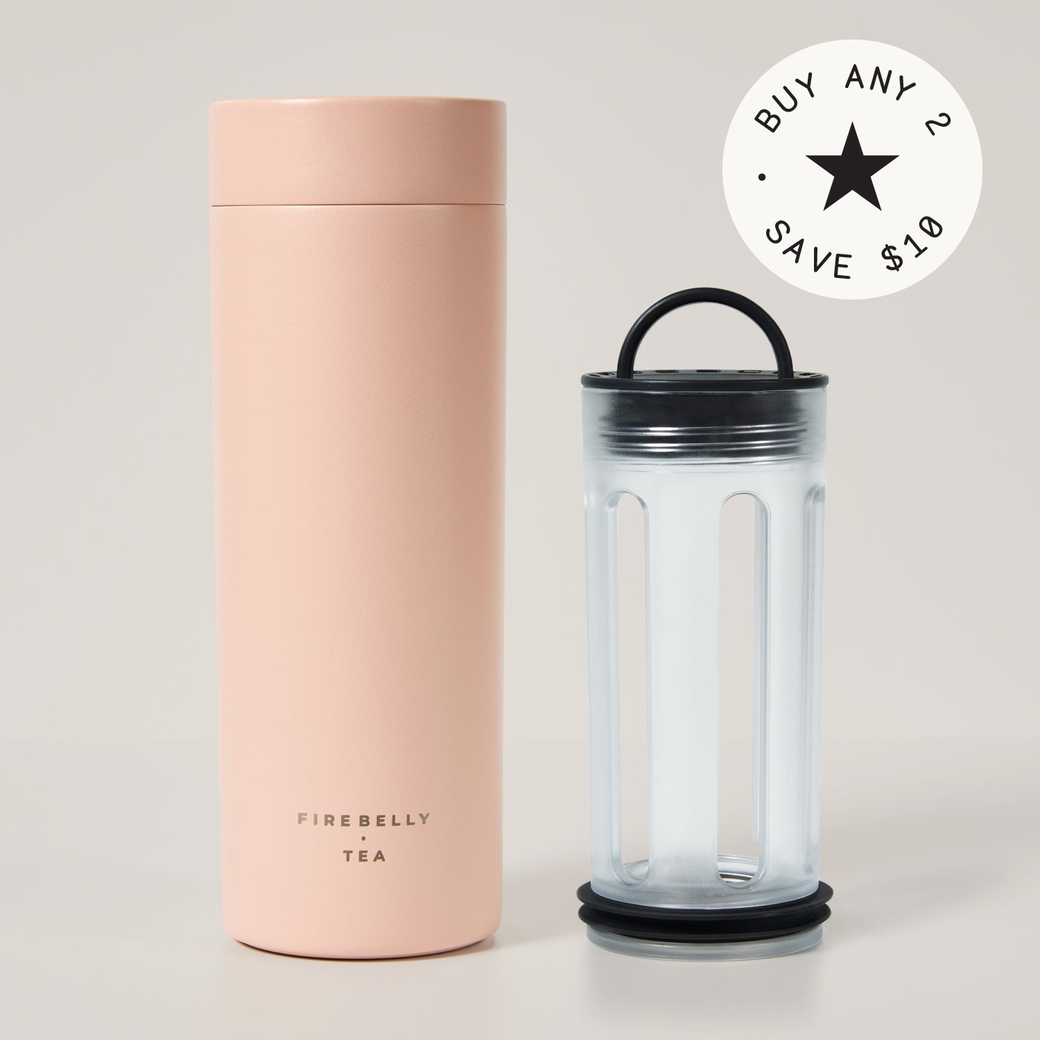 Stop-Infusion Travel Mug by Firebelly Tea