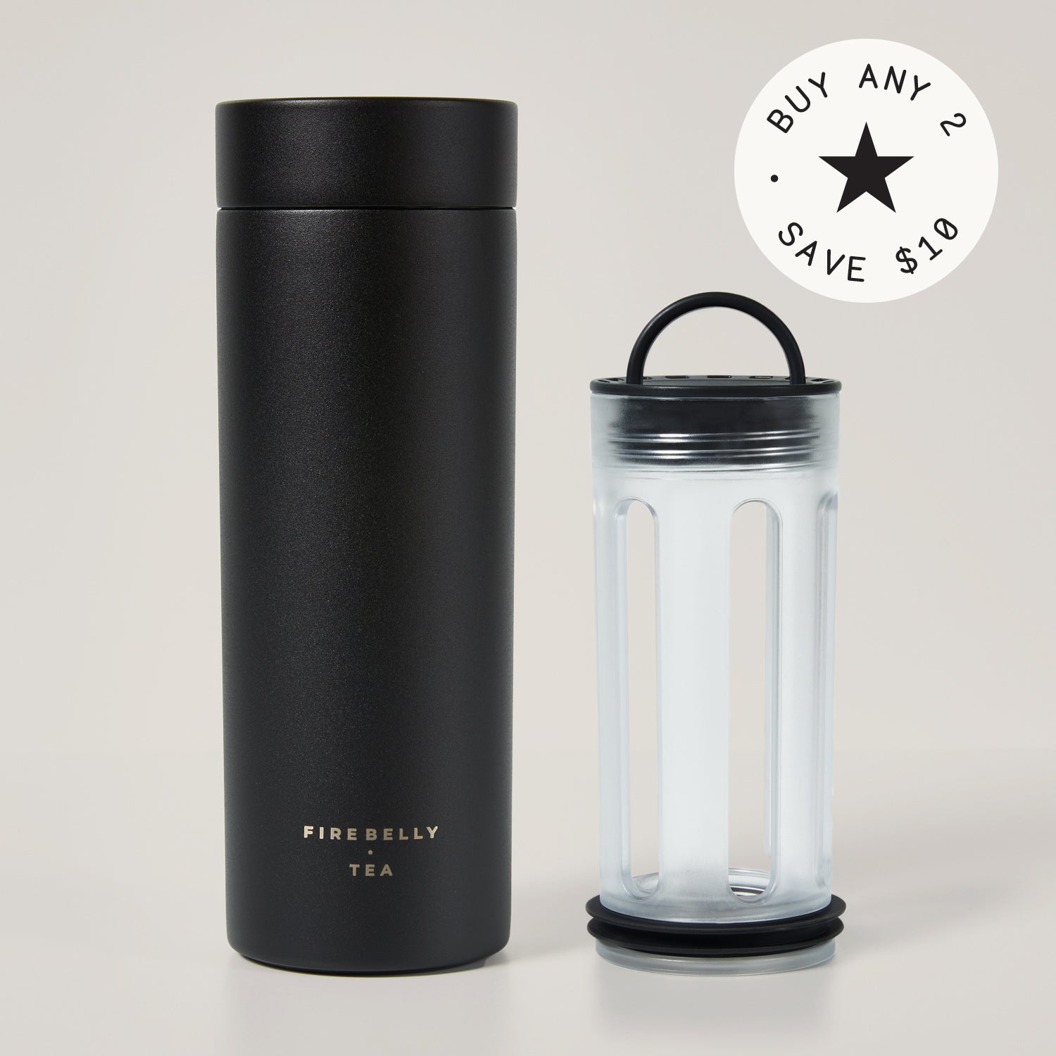 Stop-Infusion Travel Mug by Firebelly Tea