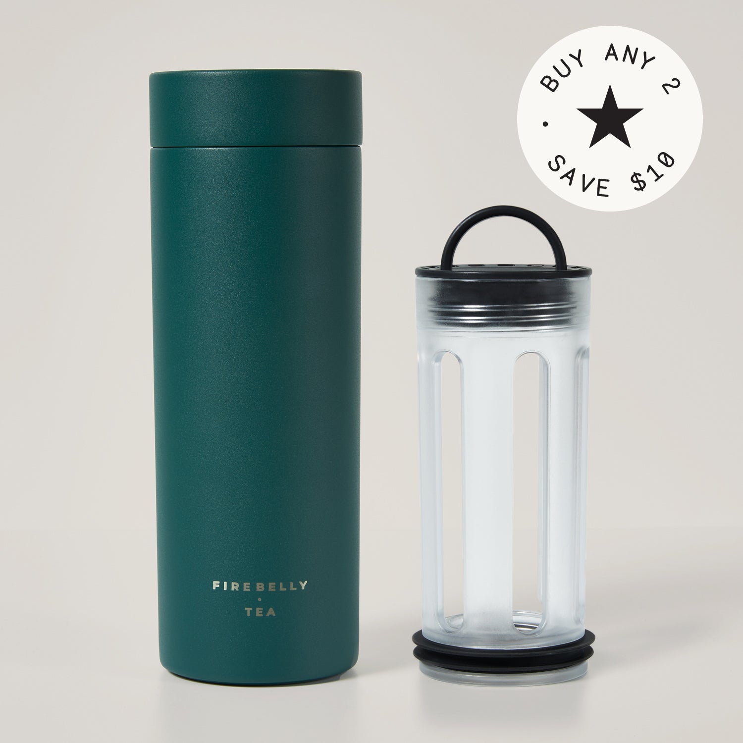 Stop-Infusion Travel Mug by Firebelly Tea