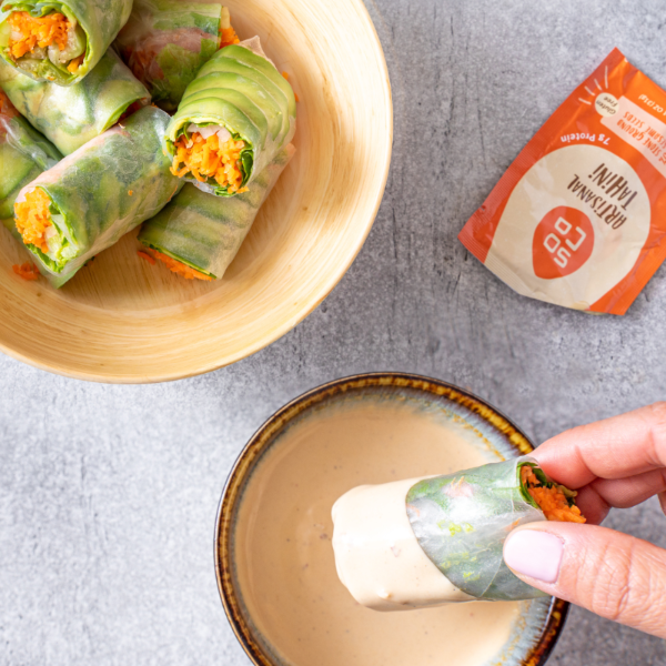 Squeeze Packs: Artisanal Tahini (Box of 10) by eatsoco