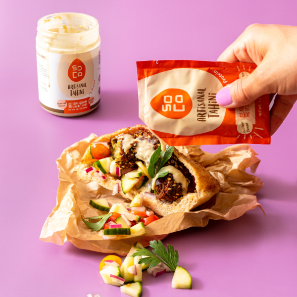 Squeeze Packs: Artisanal Tahini (Box of 10) by eatsoco