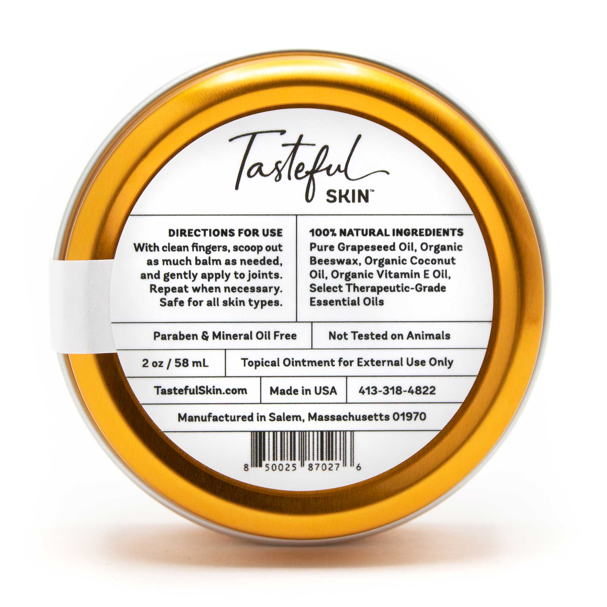 Arthritis Joint Pain Balm by Tasteful Skin