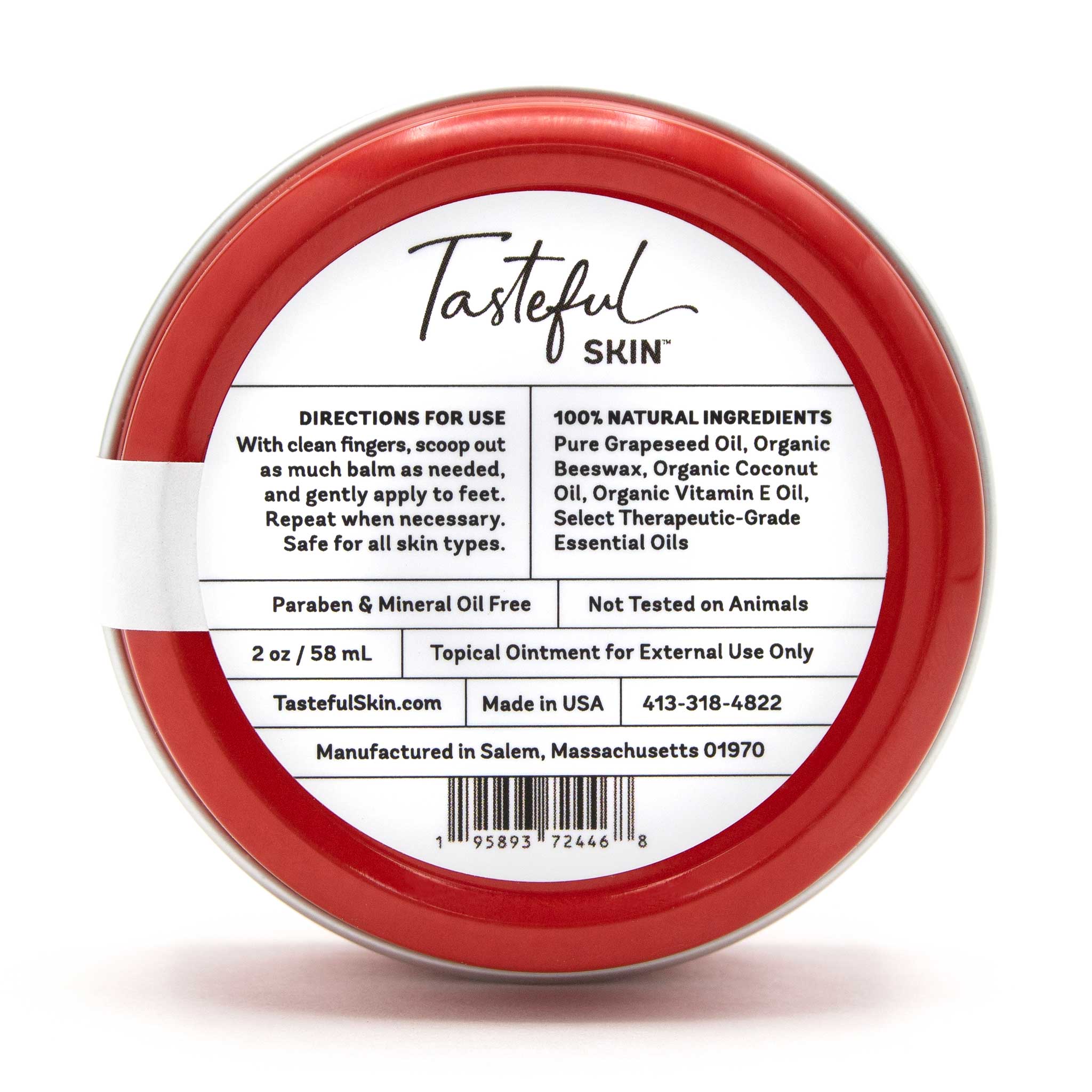 Foot & Heel Balm by Tasteful Skin
